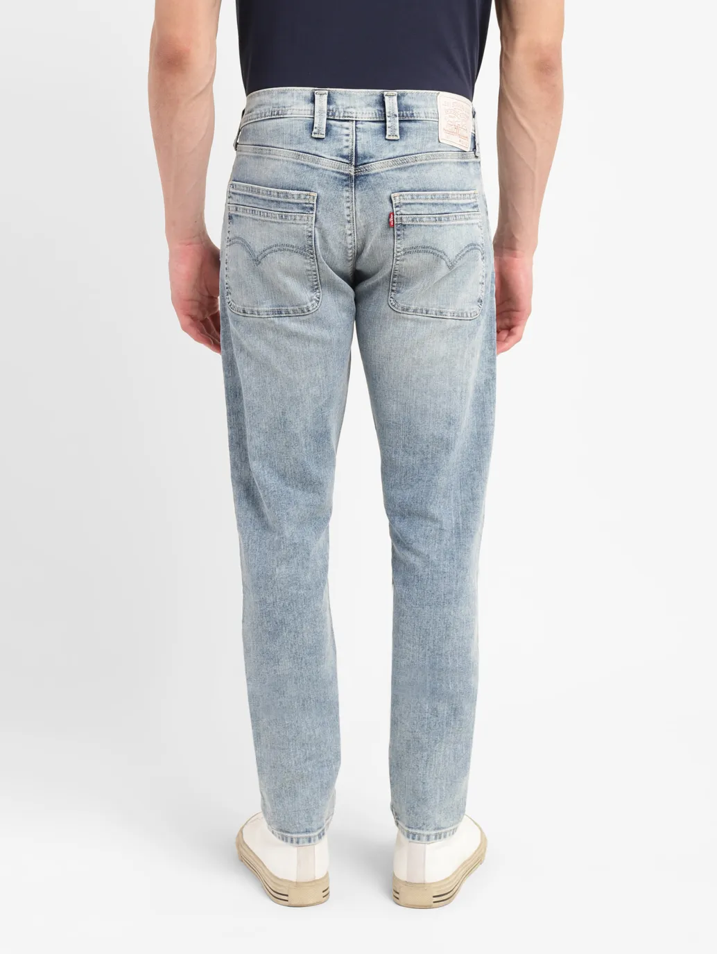 Men's 512 Blue Slim Tapered Fit Mid Rise Jeans - Image 3