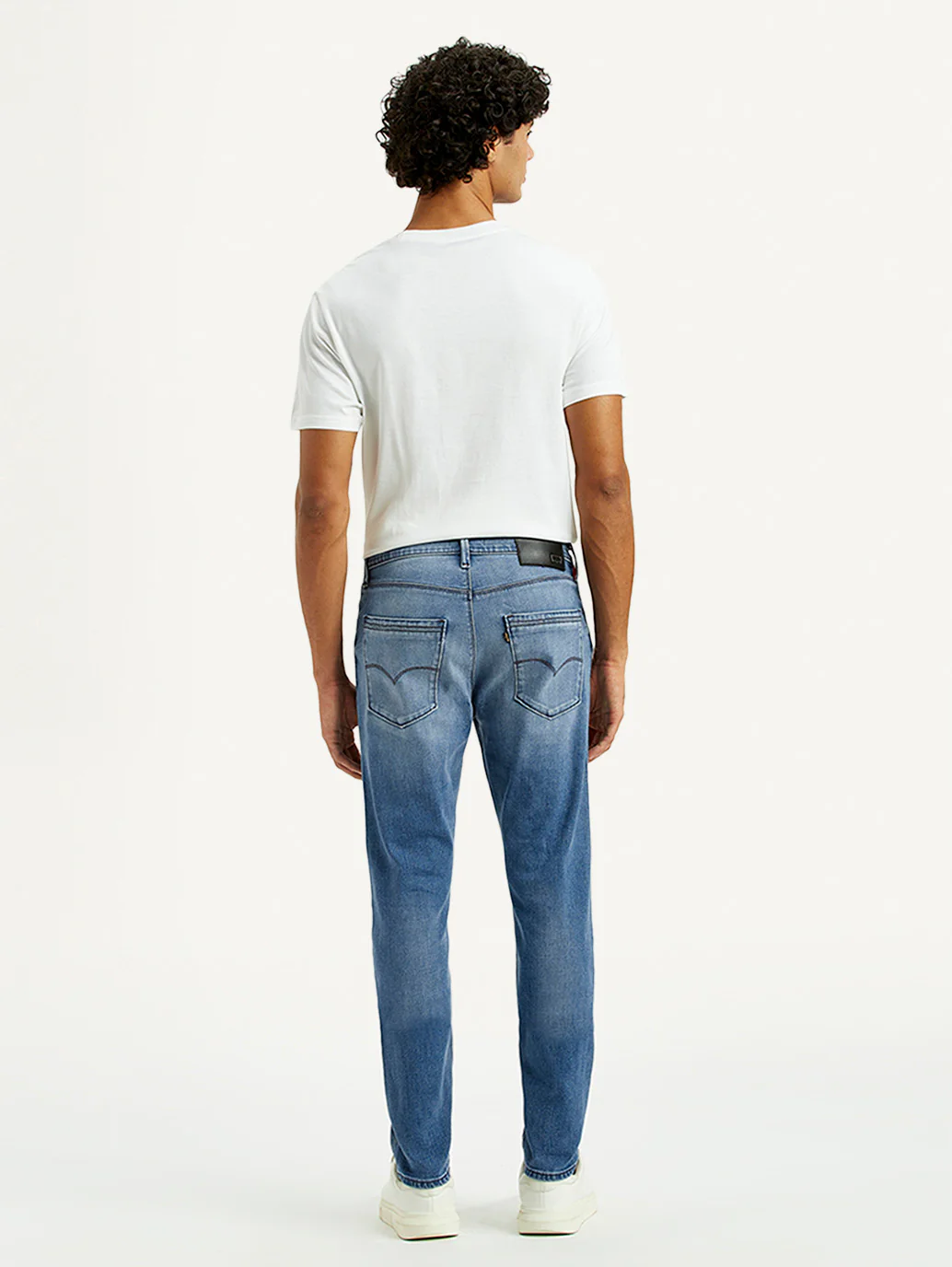 Men's Redloop 512 Indigo Slim Tapered Fit Mid Rise Jeans - Image 3