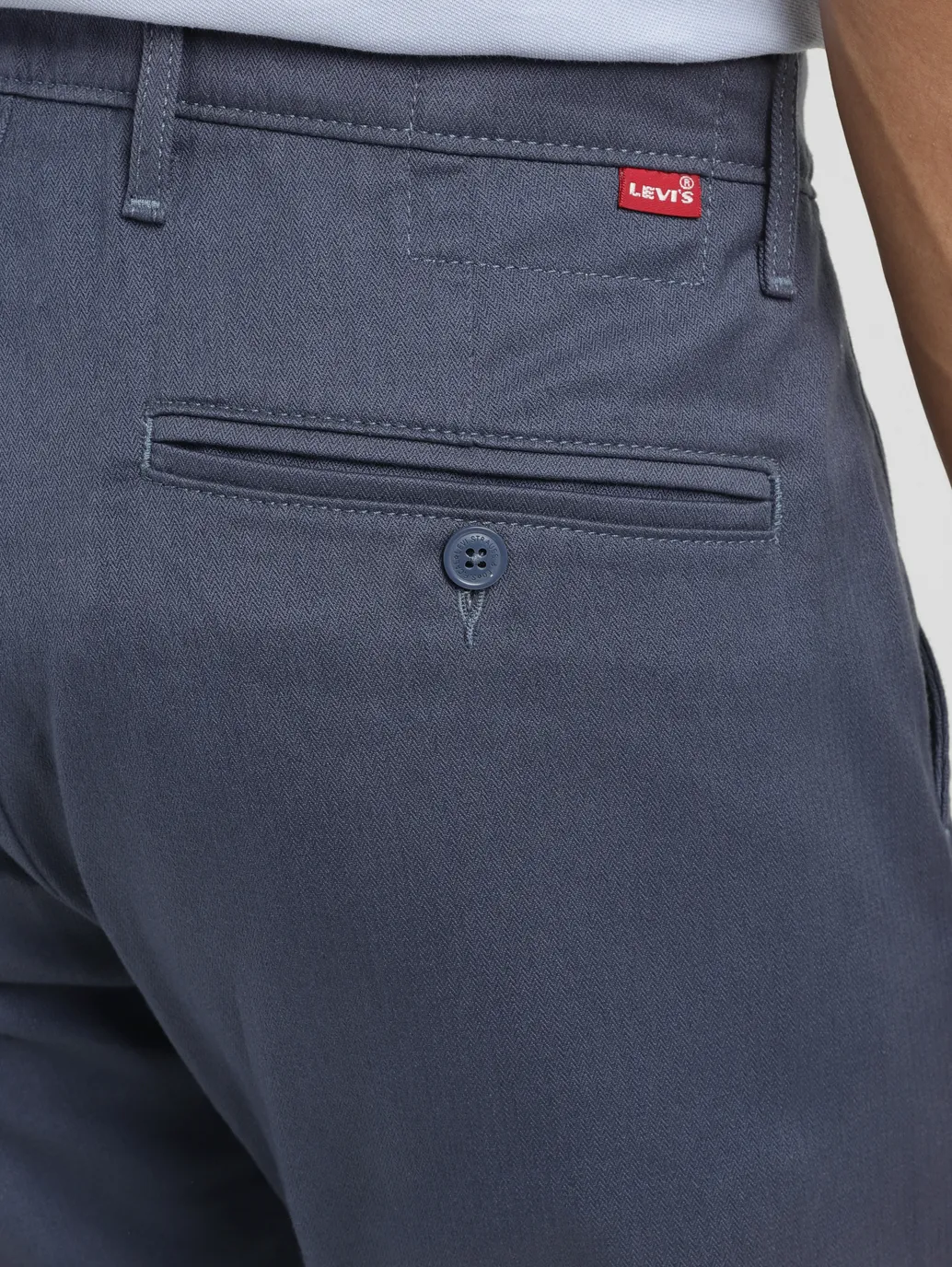 Men's 512 Blue Slim Tapered Fit Chinos - Image 7