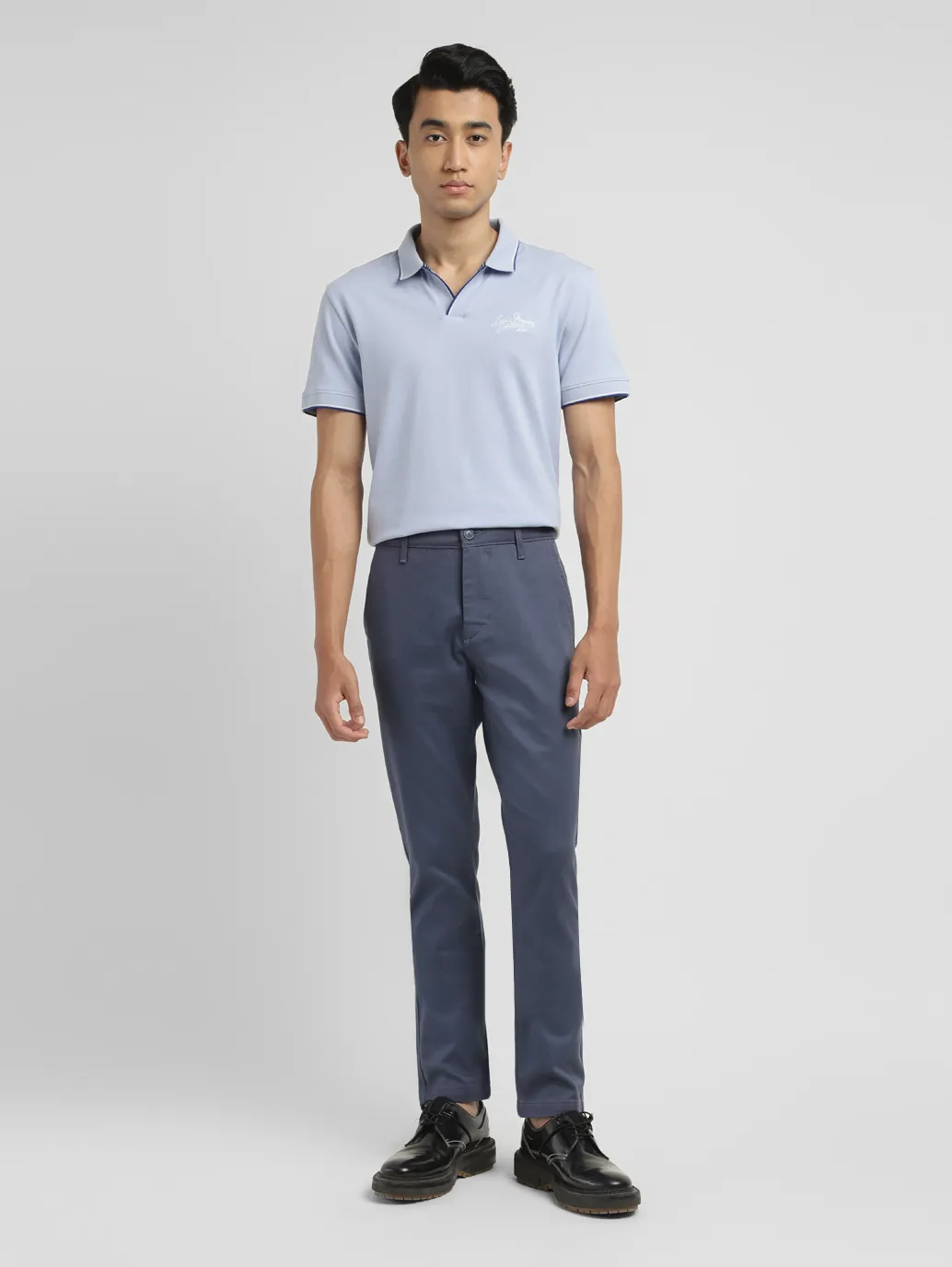 Men's 512 Blue Slim Tapered Fit Chinos - Image 9