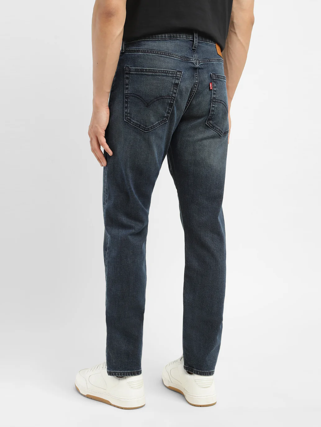 Men's 512 Blue Slim Tapered Fit Mid Rise Jeans - Image 3