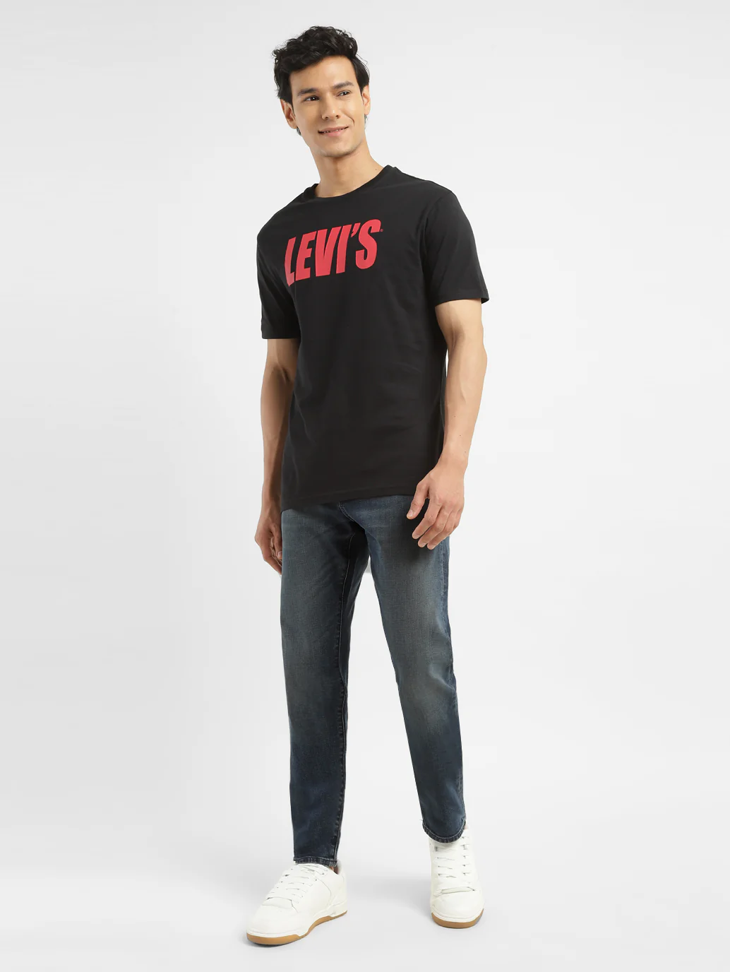 Men's 512 Blue Slim Tapered Fit Mid Rise Jeans - Image 8