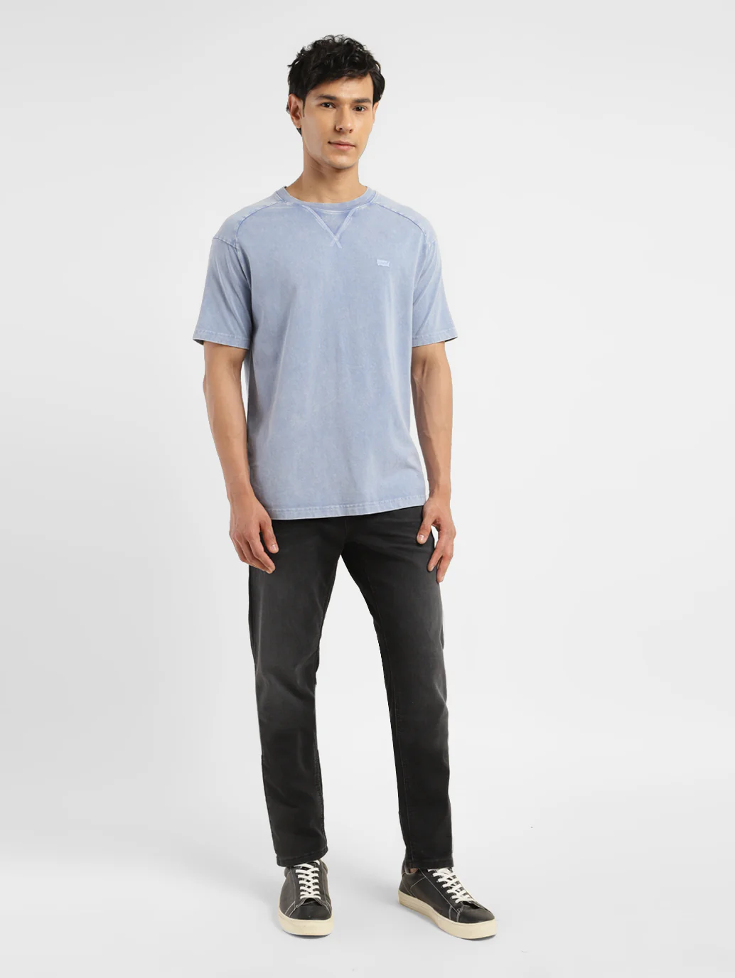Men's 512 Black Slim Tapered Fit Mid Rise Jeans - Image 7
