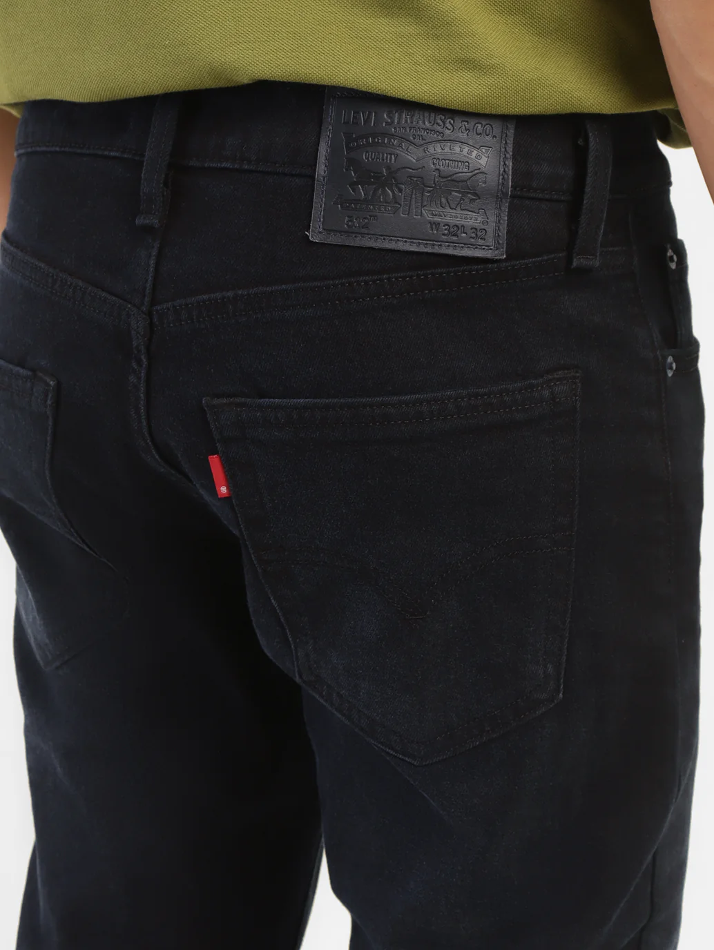 Men's 512 Blue Slim Tapered Fit Mid Rise Jeans - Image 7