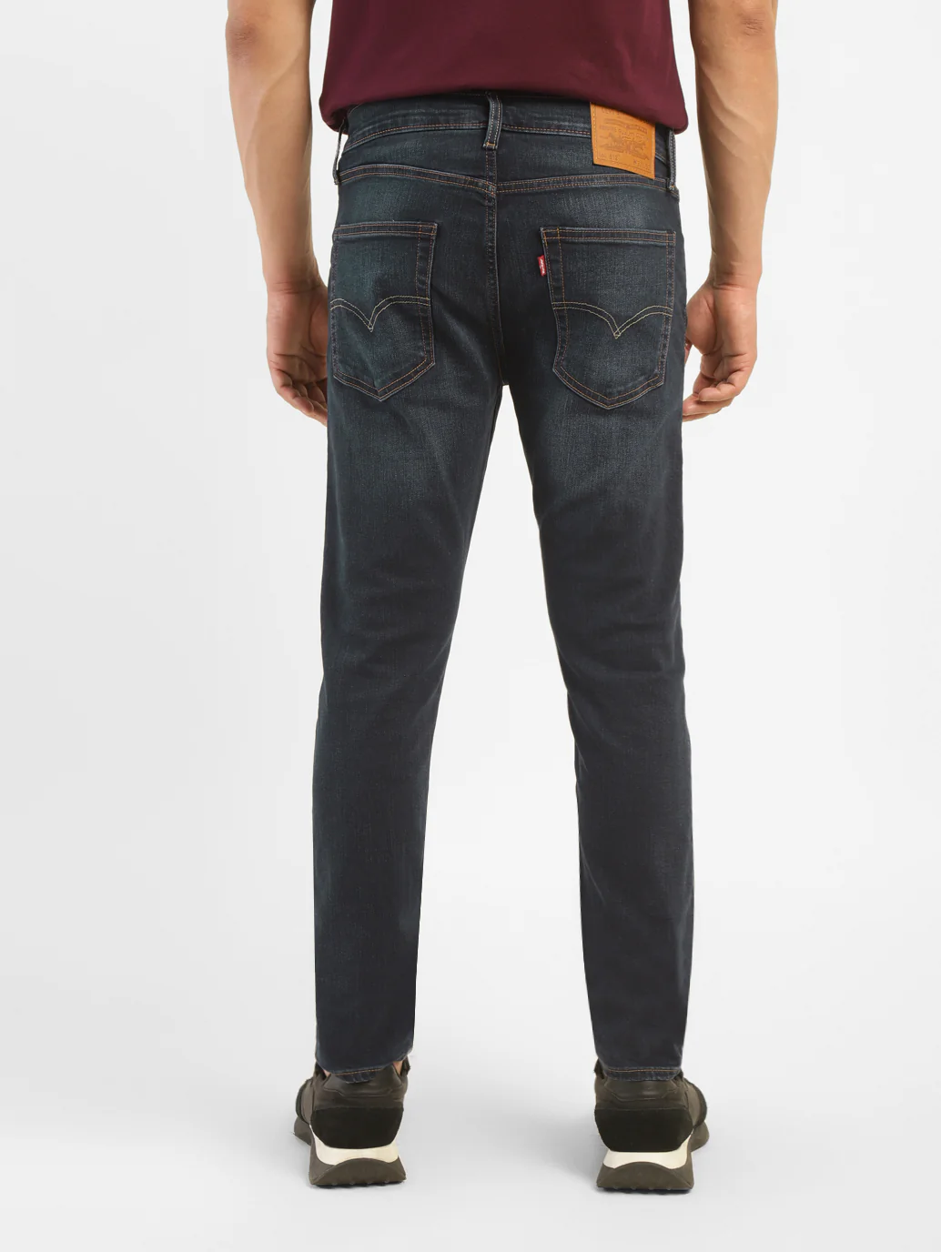 Men's 512 Blue Slim Tapered Fit Mid Rise Jeans - Image 2