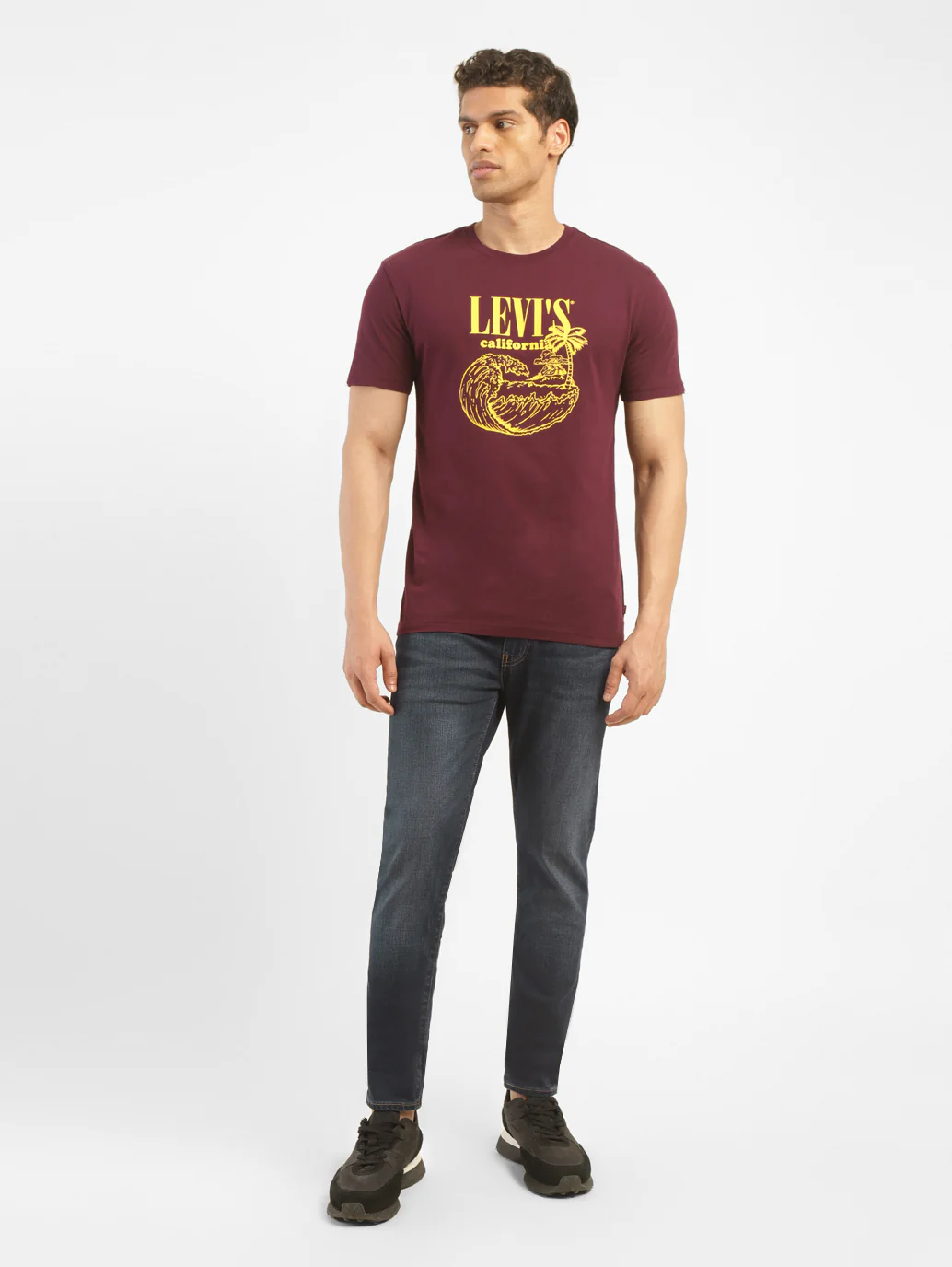 Men's 512 Blue Slim Tapered Fit Mid Rise Jeans - Image 7