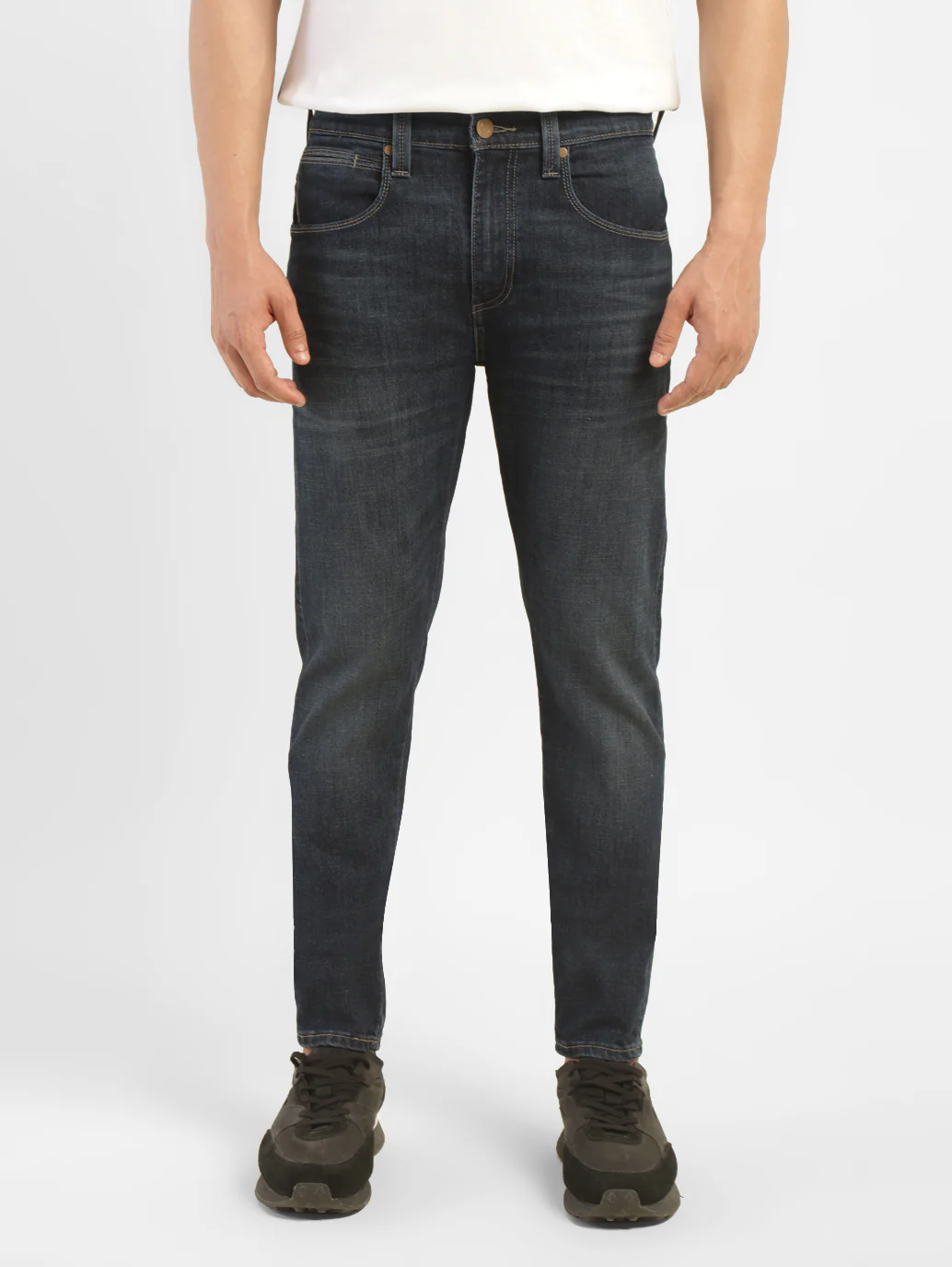 Men's 512 Navy Blue Slim Tapered Fit Mid Rise Jeans