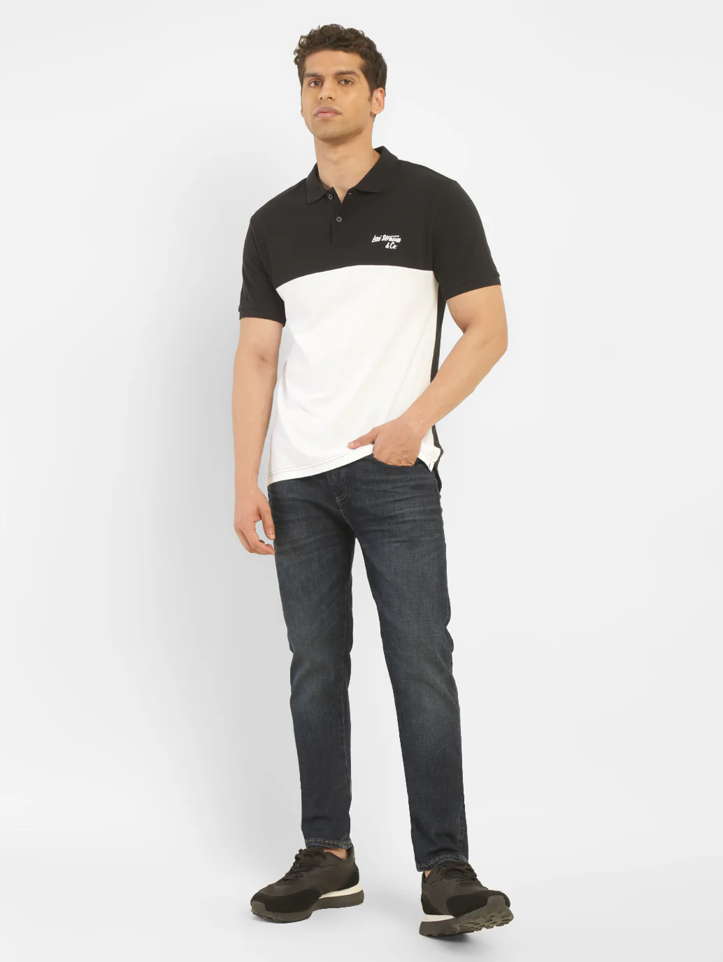 Men's 512 Navy Blue Slim Tapered Fit Mid Rise Jeans - Image 2