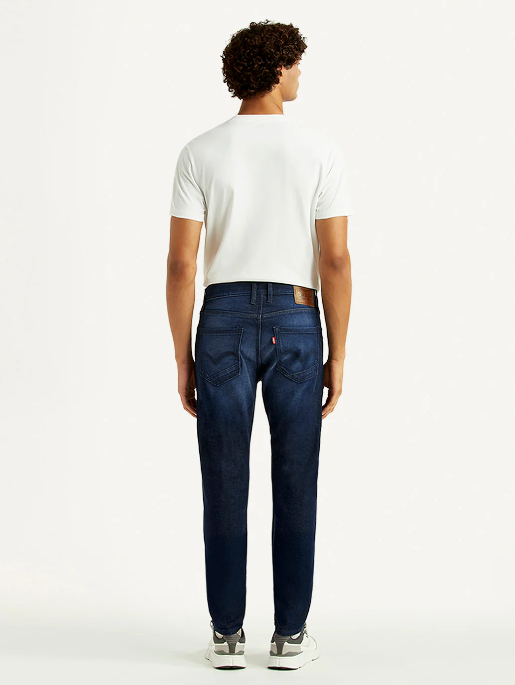 Men's 512 Navy Slim Tapered Fit Mid Rise Jeans - Image 3