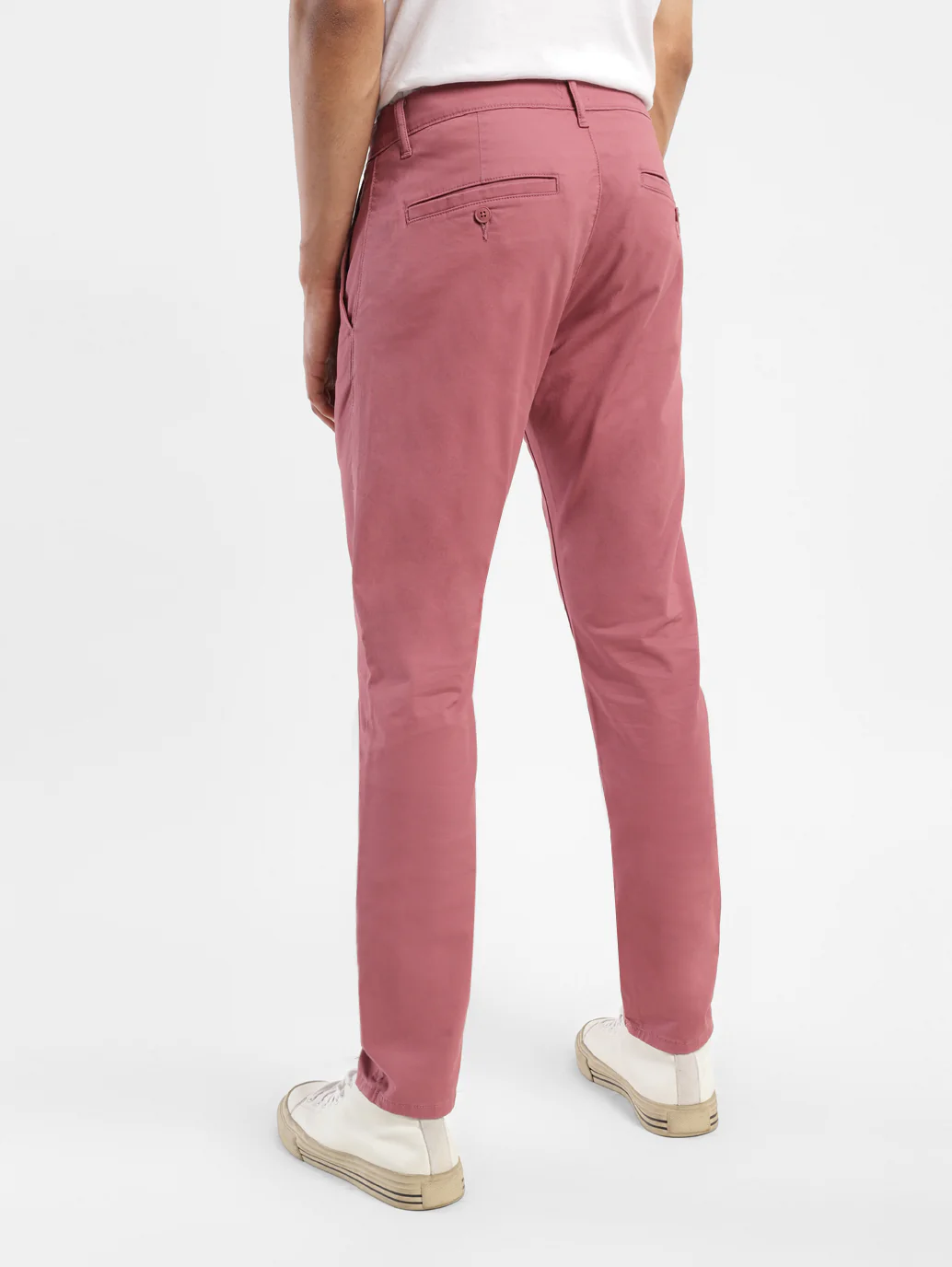 Men's 512 Pink Slim Tapered Fit Chinos - Image 3