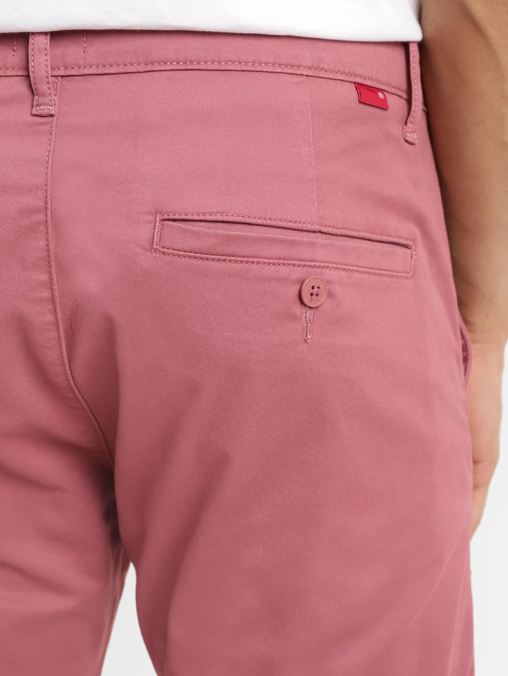 Men's 512 Pink Slim Tapered Fit Chinos - Image 8