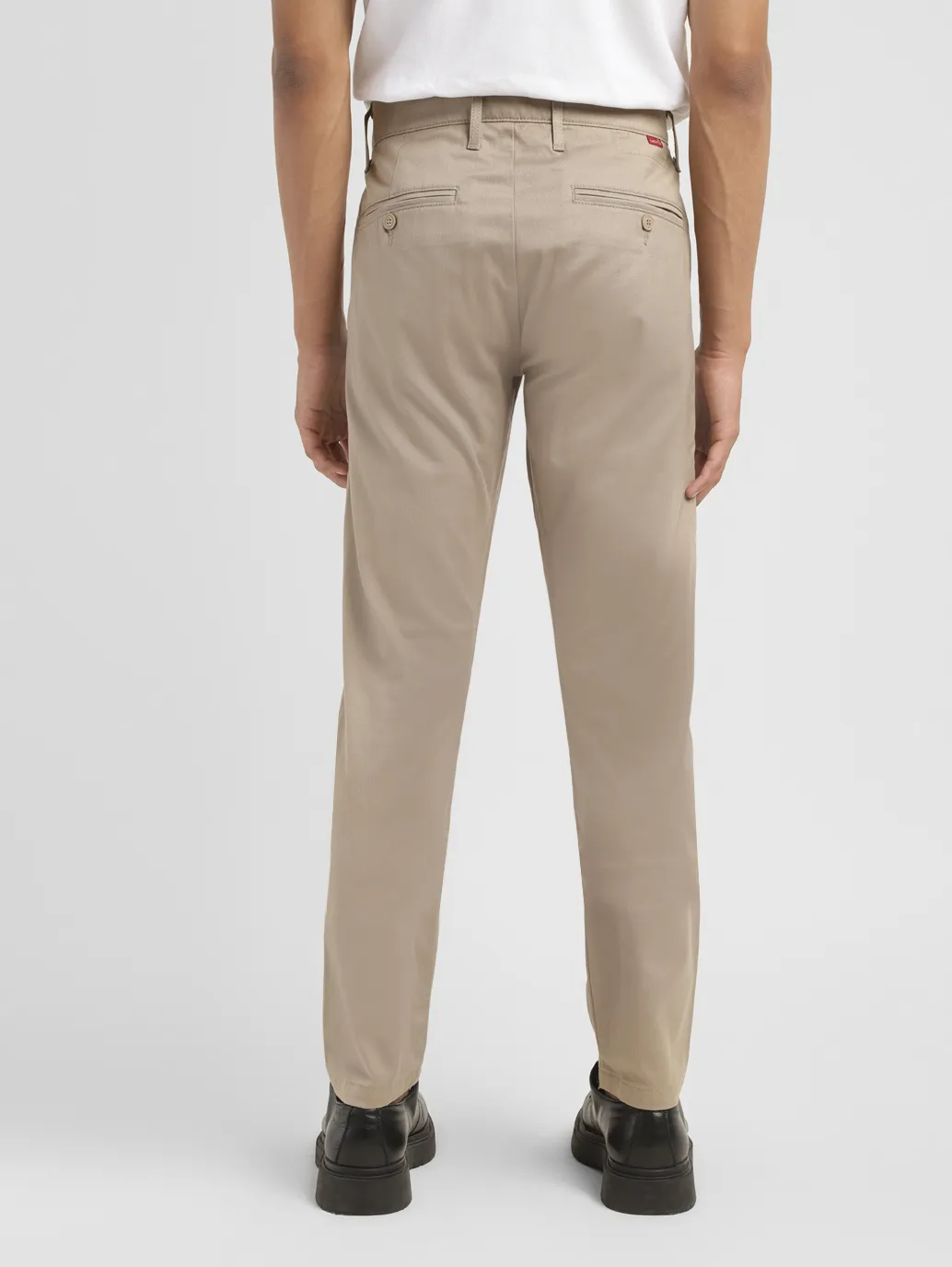 Men's  512 Slim Tapered Fit Beige Chinos - Image 3