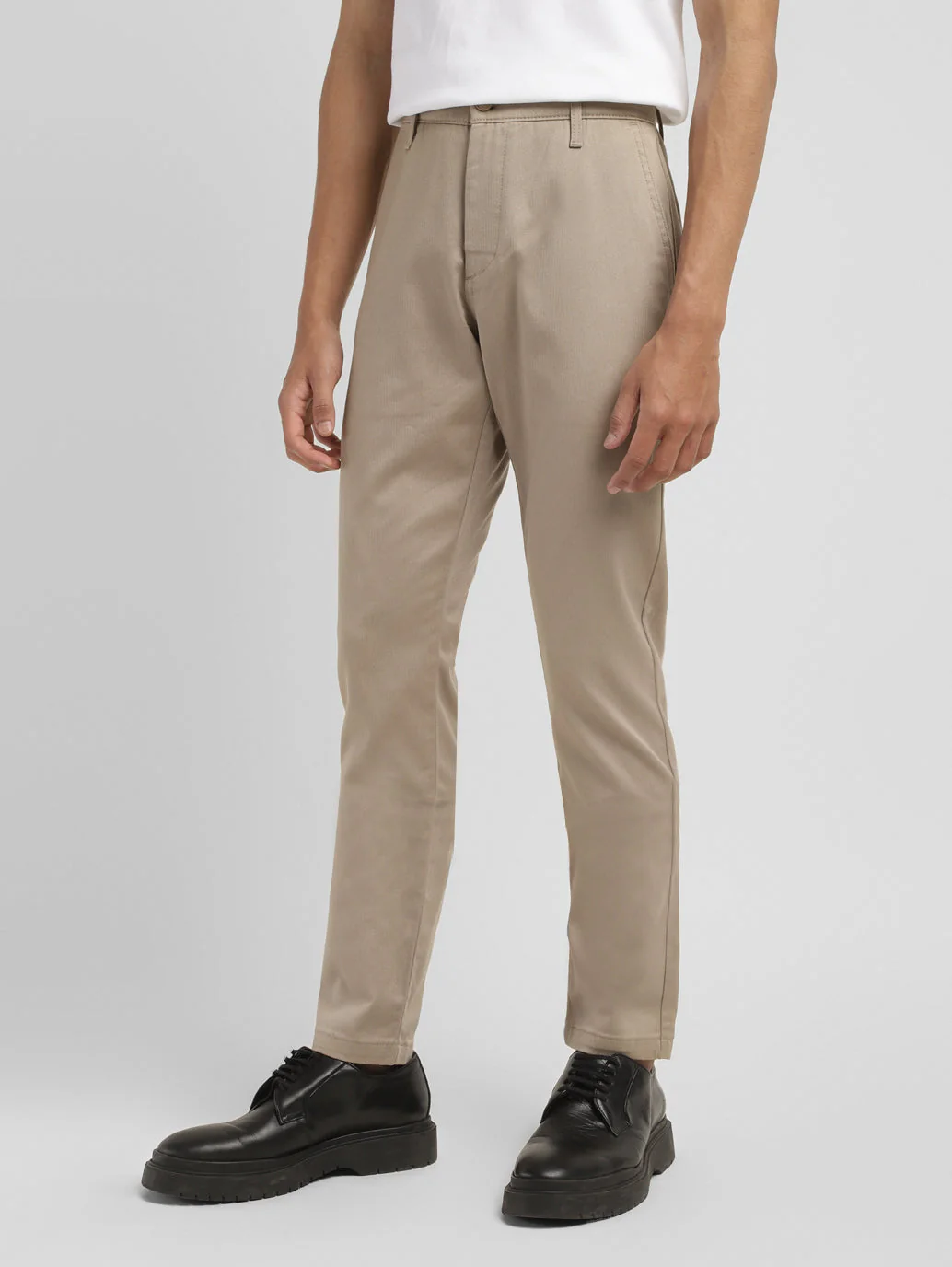 Men's  512 Slim Tapered Fit Beige Chinos - Image 6