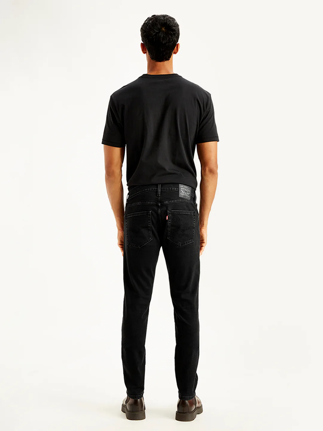 Men's 512 Black Slim Tapered Fit Mid Rise Jeans - Image 2