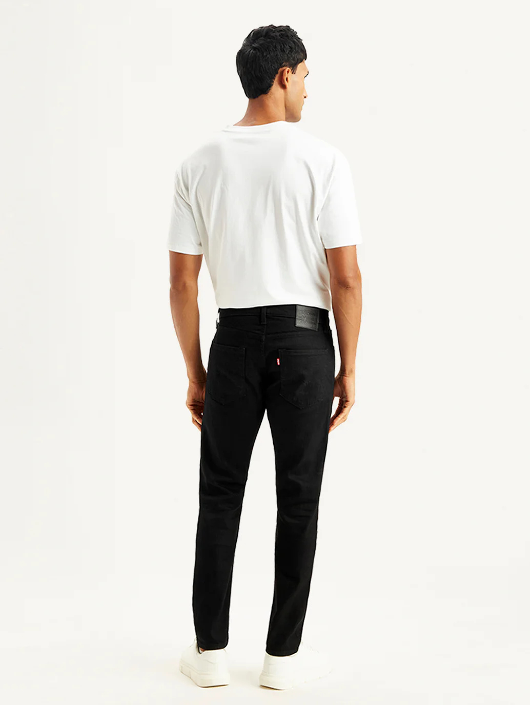 Men's 512 Black Slim Tapered Fit Mid Rise Jeans - Image 3