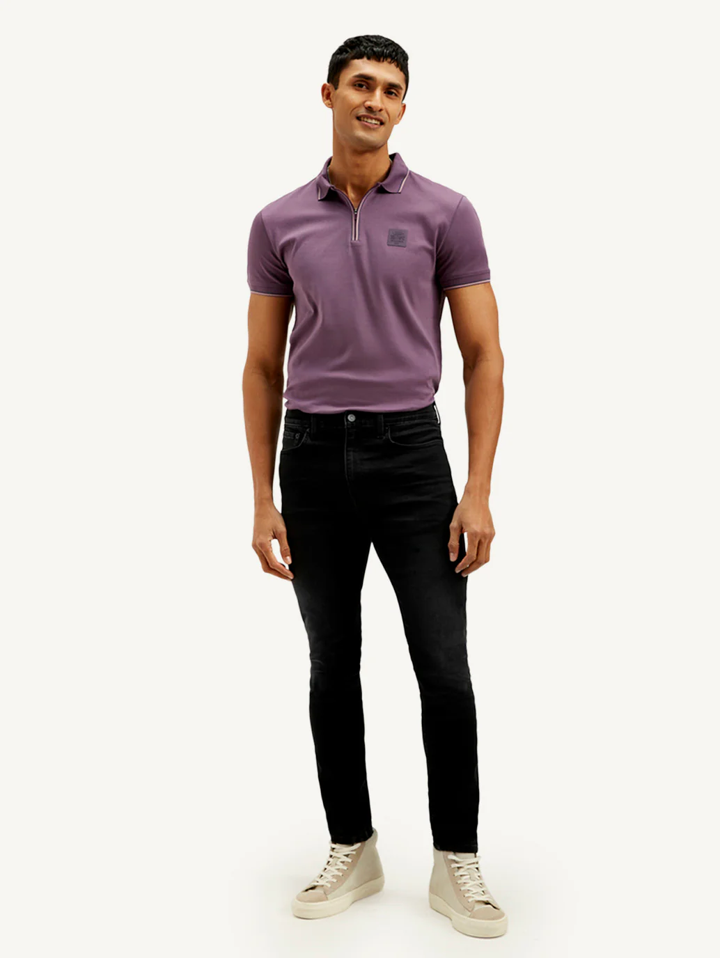 Men's 512 Black Slim Tapered Fit Mid Rise Jeans - Image 2