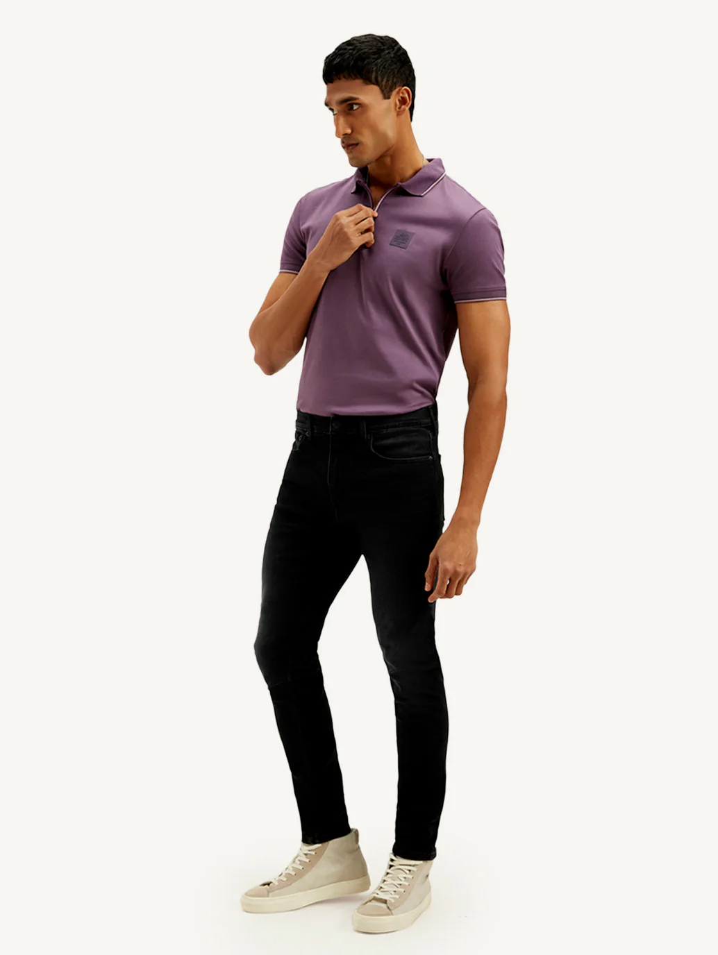 Men's 512 Black Slim Tapered Fit Mid Rise Jeans - Image 6