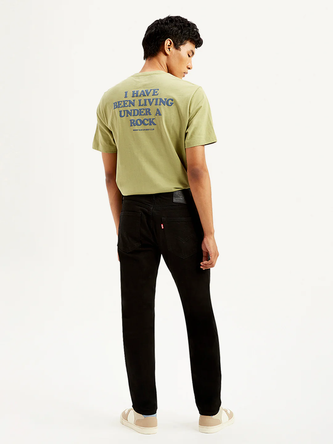 Men's 512 Black Slim Tapered Fit Mid Rise Selvedge Jeans - Image 3