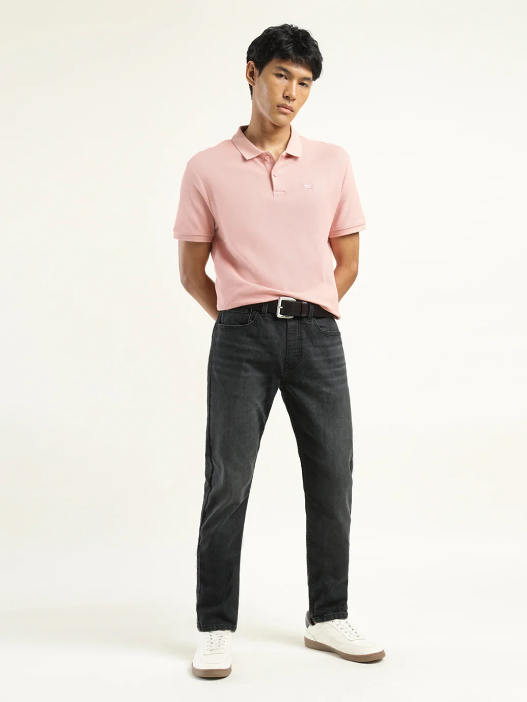 Men's 512 Black Slim Tapered Fit Mid Rise Jeans