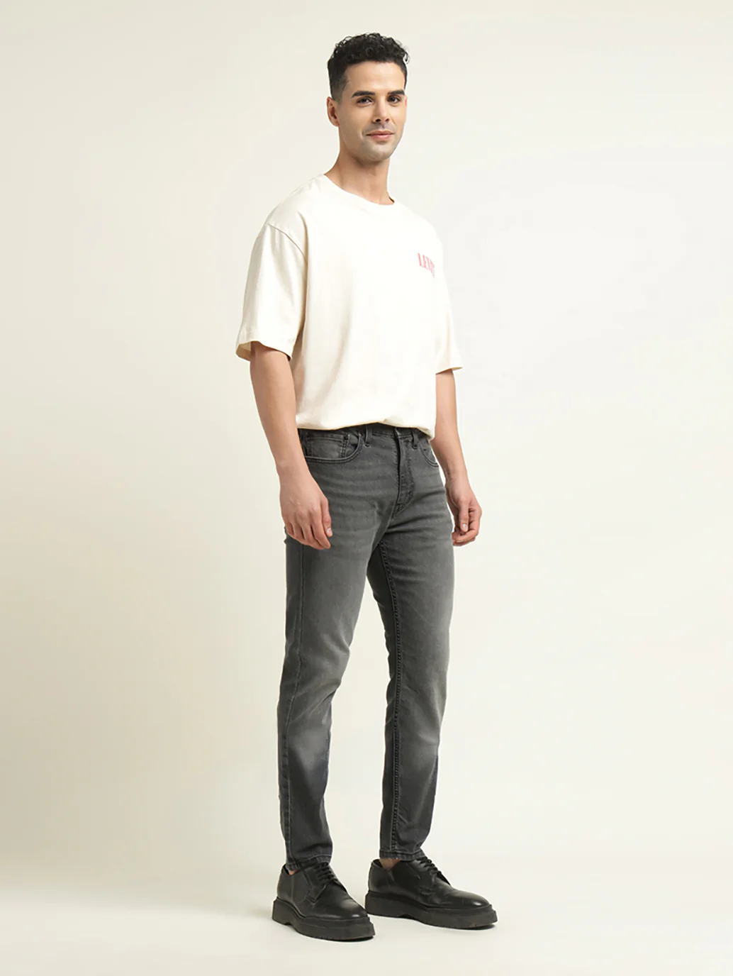 Men's 512 Black Slim Tapered Fit Mid Rise Jeans - Image 6