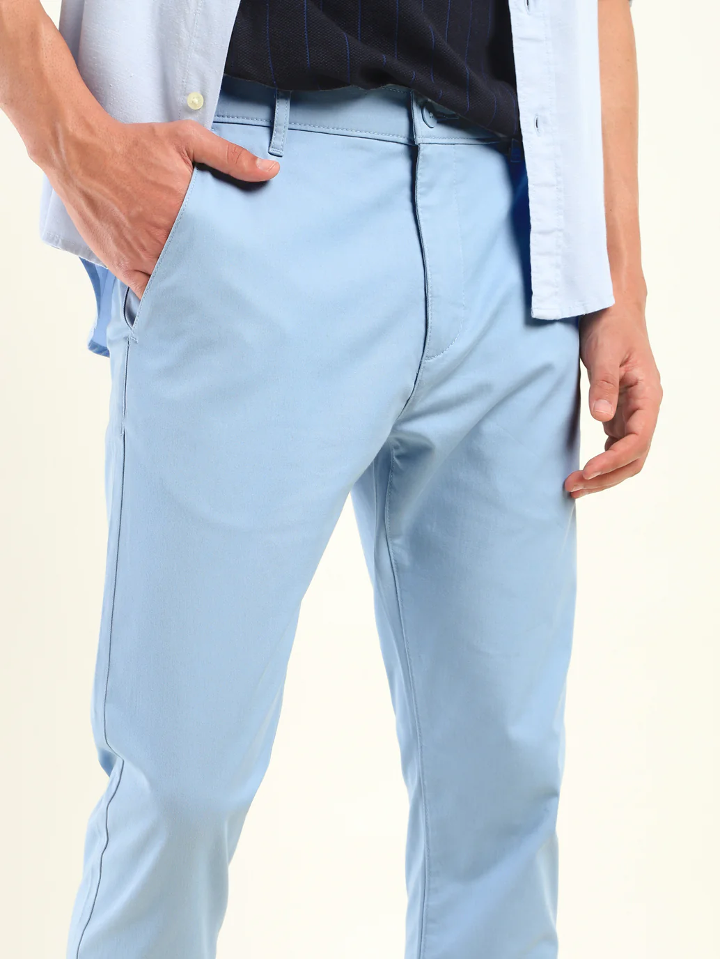 Men's 512 Slim Tapered Fit Blue Chinos - Image 5