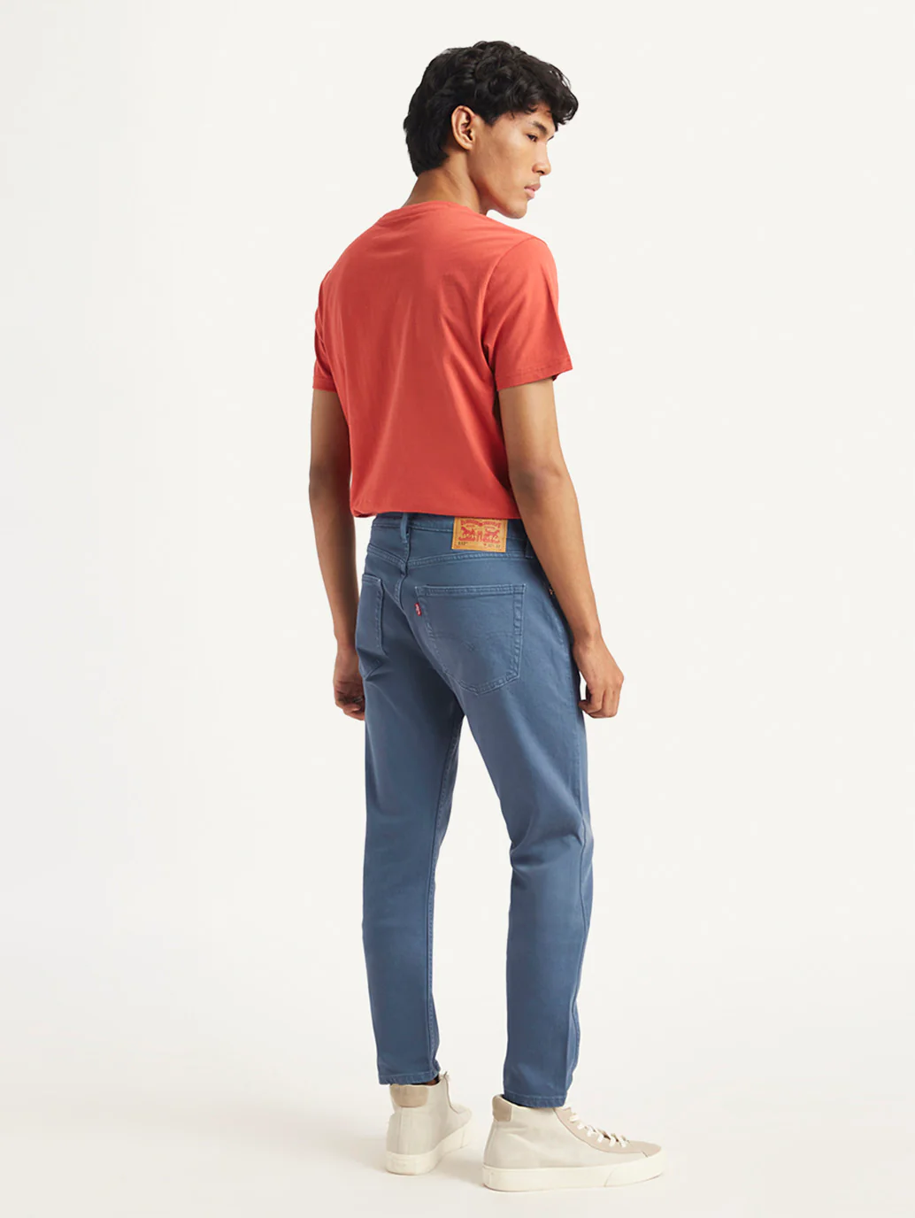 Men's 512 Blue Slim Tapered Fit Mid Rise Jeans - Image 2