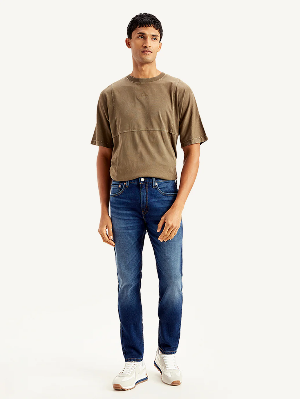 Men's 512 Blue Slim Tapered Fit Mid Rise Jeans - Image 2
