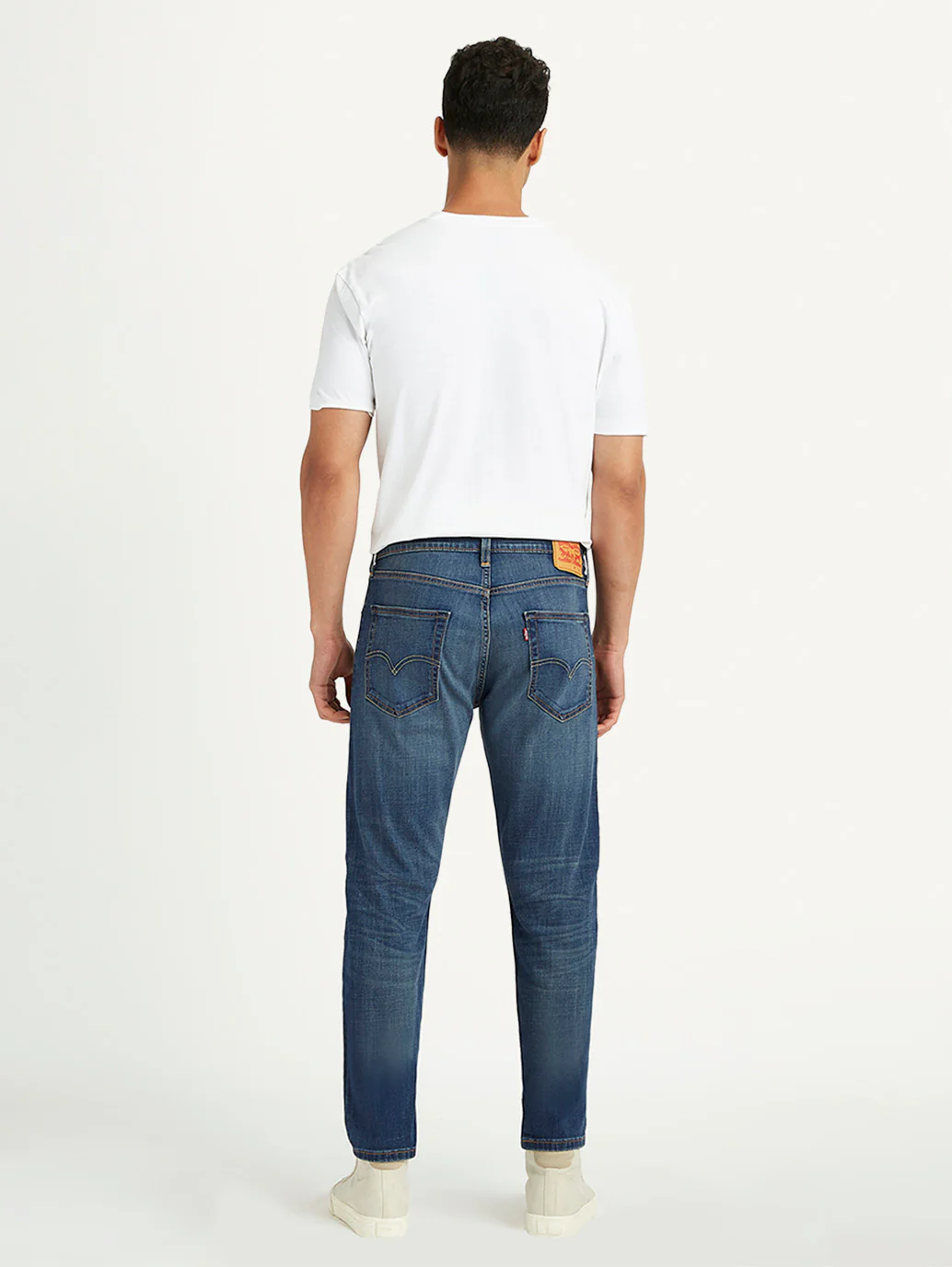 Men's 512 Blue Slim Tapered Fit Mid Rise Jeans - Image 5