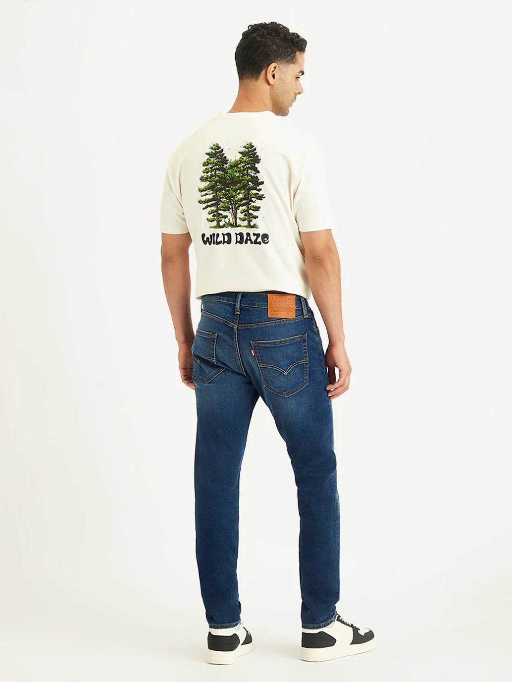 Men's 512 Blue Slim Tapered Fit Mid Rise Jeans - Image 5
