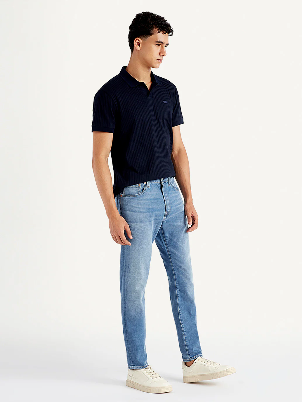Men's 512 Blue Slim Tapered Fit Mid Rise Jeans