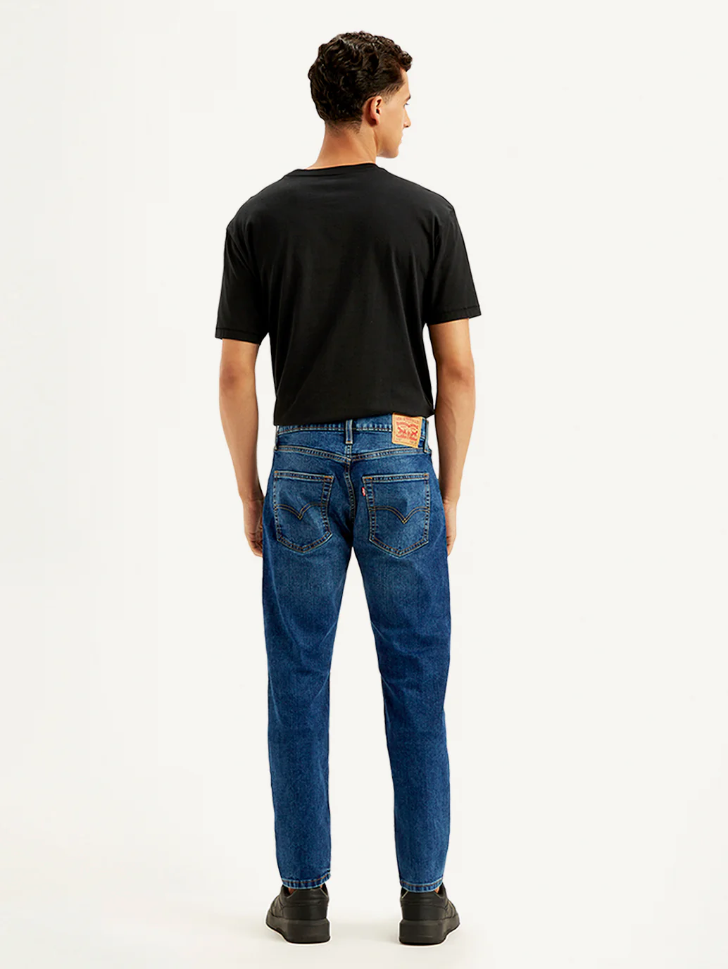 Men's 512 Blue Slim Tapered Fit Mid Rise Jeans - Image 3
