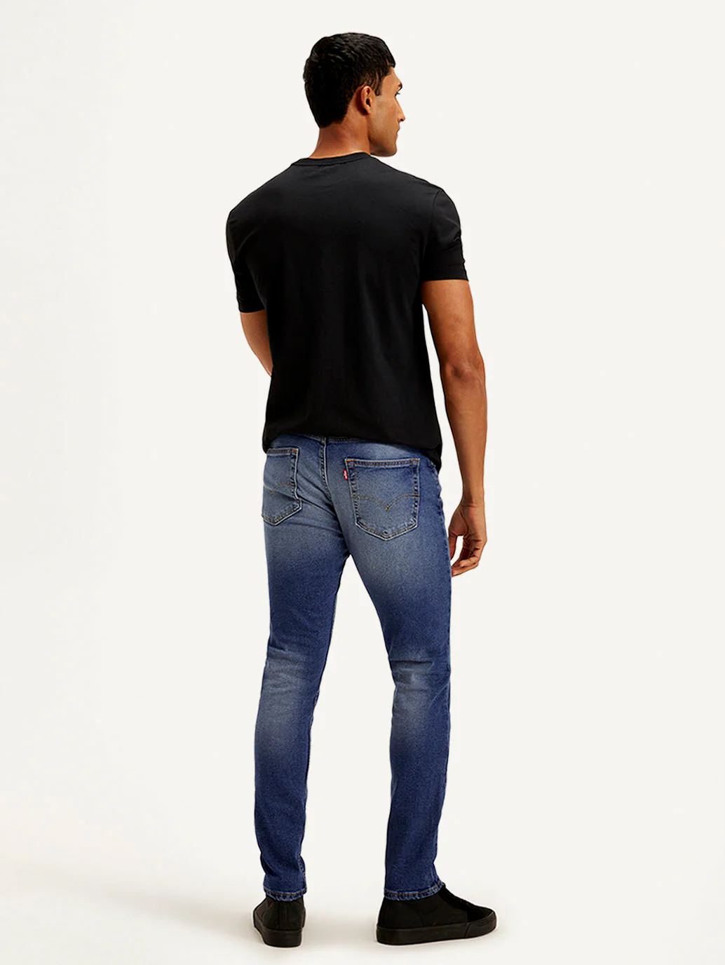 Men's 512 Blue Slim Tapered Fit Mid Rise Jeans - Image 2