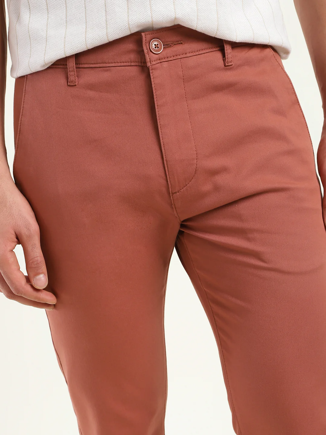 Men's 512 Slim Tapered Fit Brown Chinos - Image 5