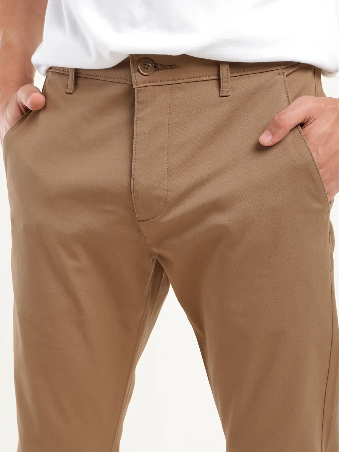 Men's 512 Slim Tapered Fit Brown Chinos - Image 5