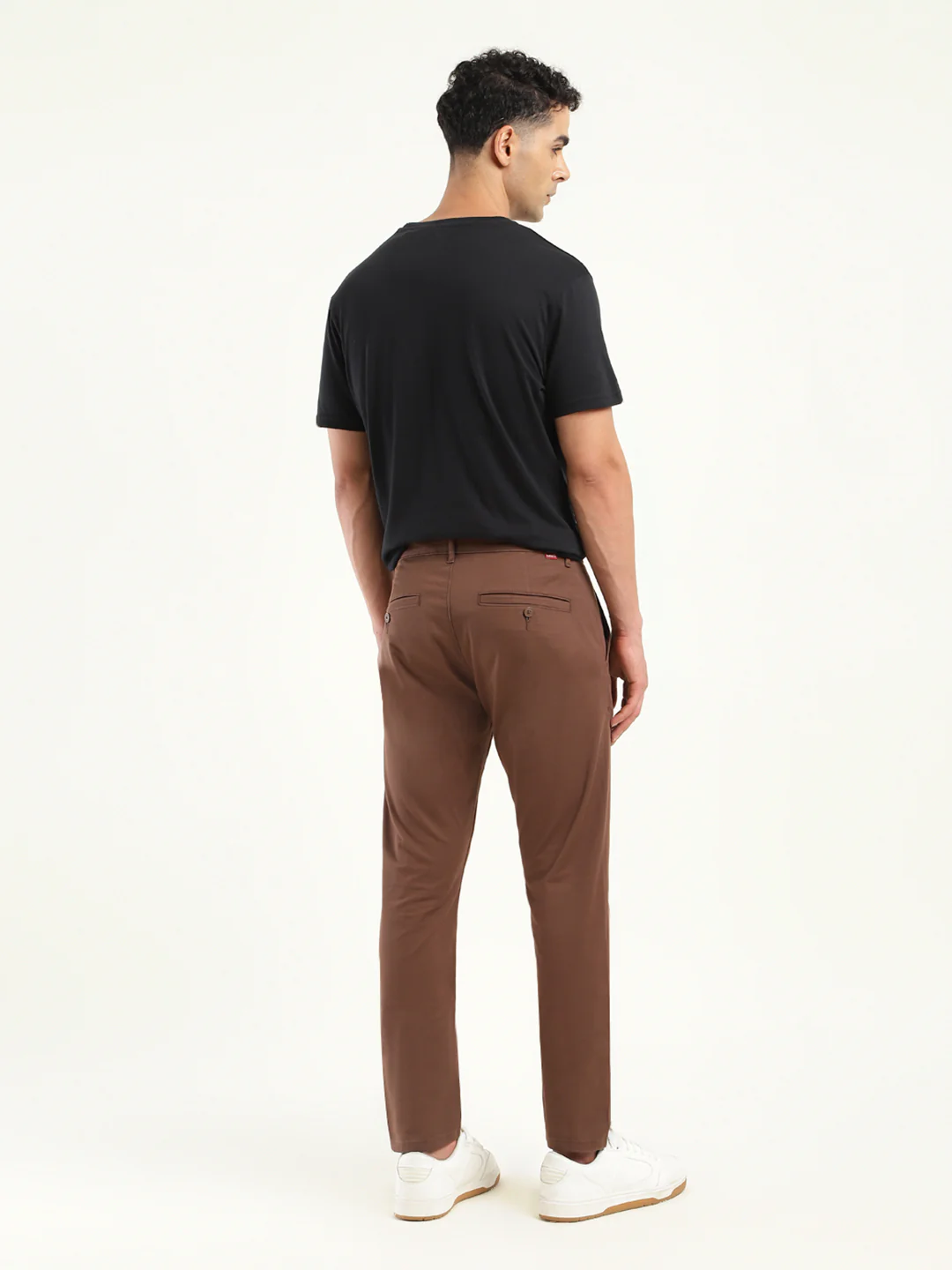 Men's 512 Slim Tapered Fit Brown Chinos - Image 3