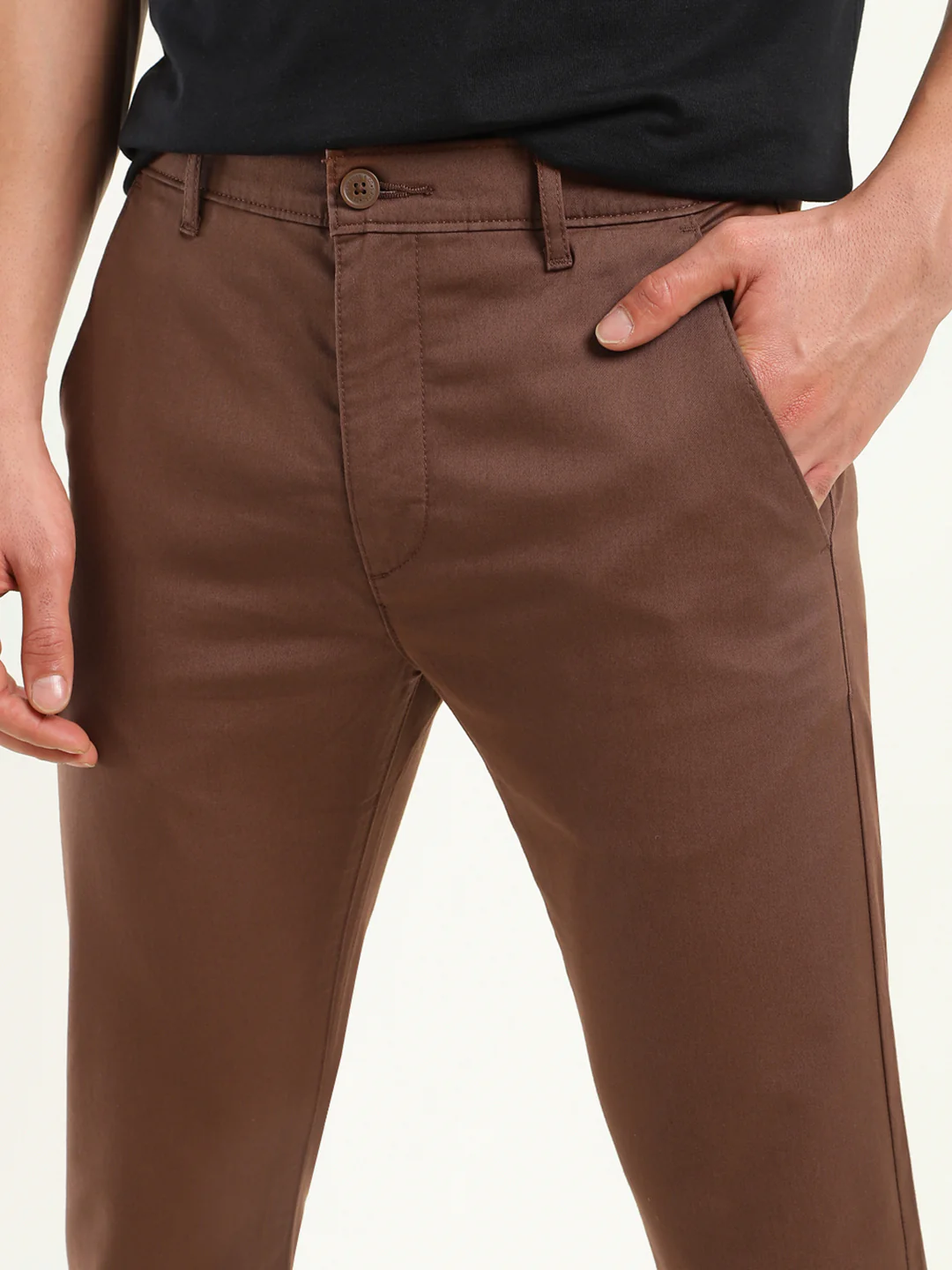 Men's 512 Slim Tapered Fit Brown Chinos - Image 5