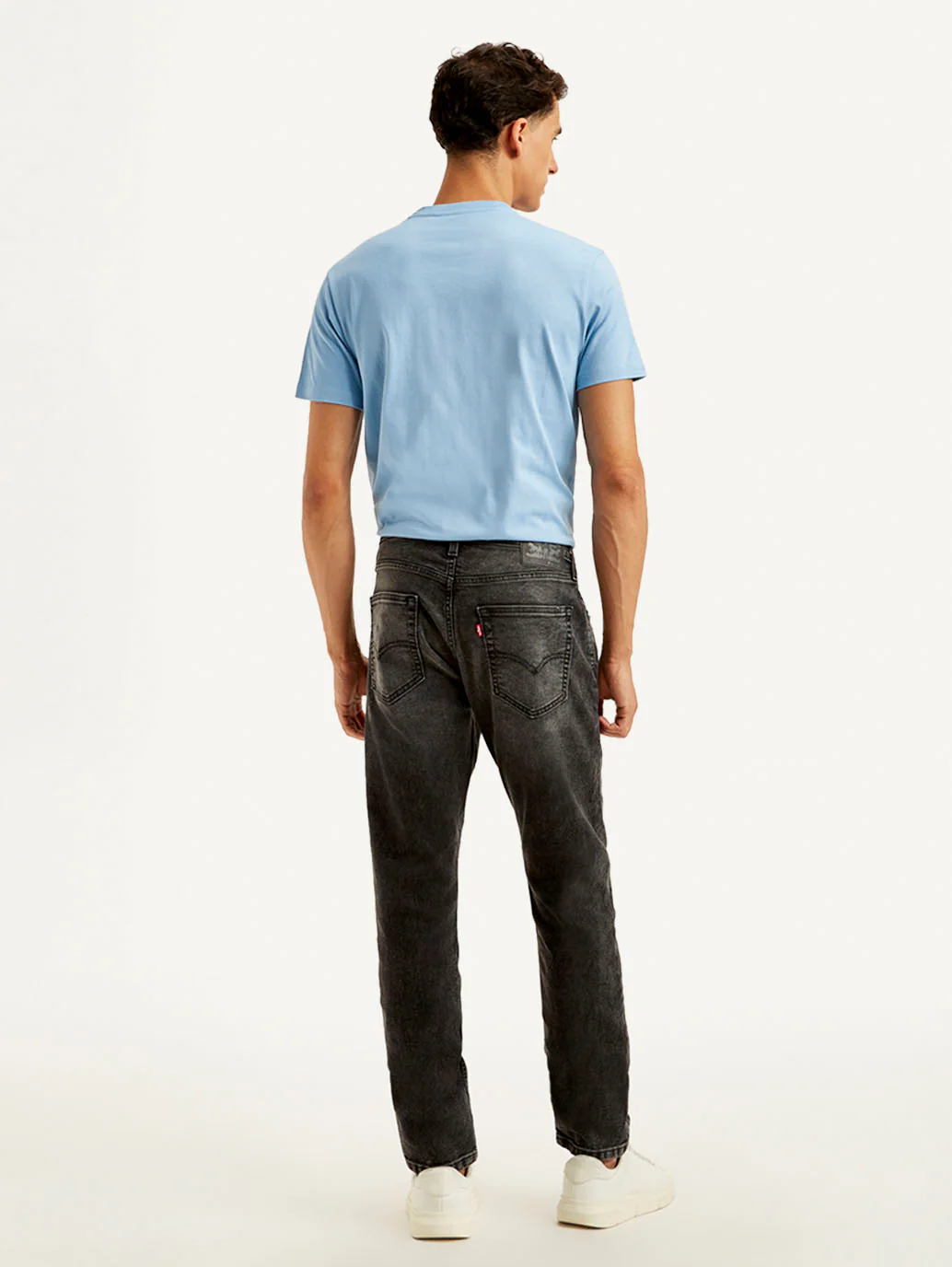 Men's 512 Charcoal Grey Slim Tapered Fit Mid Rise Jeans - Image 3