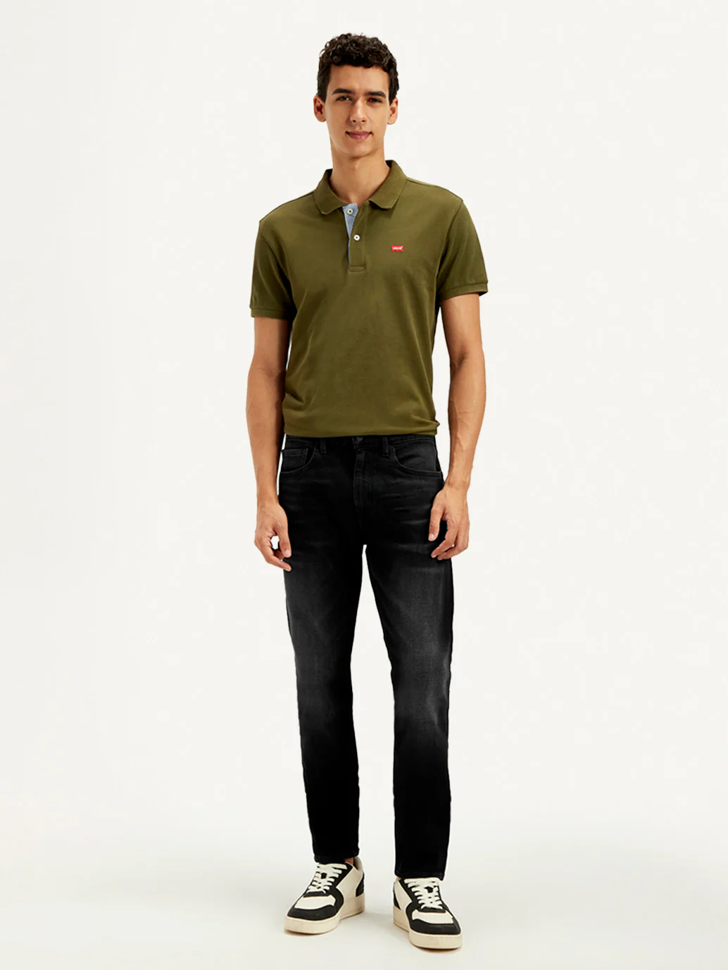 Men's 512 Grey Slim Tapered Fit Mid Rise Jeans - Image 2