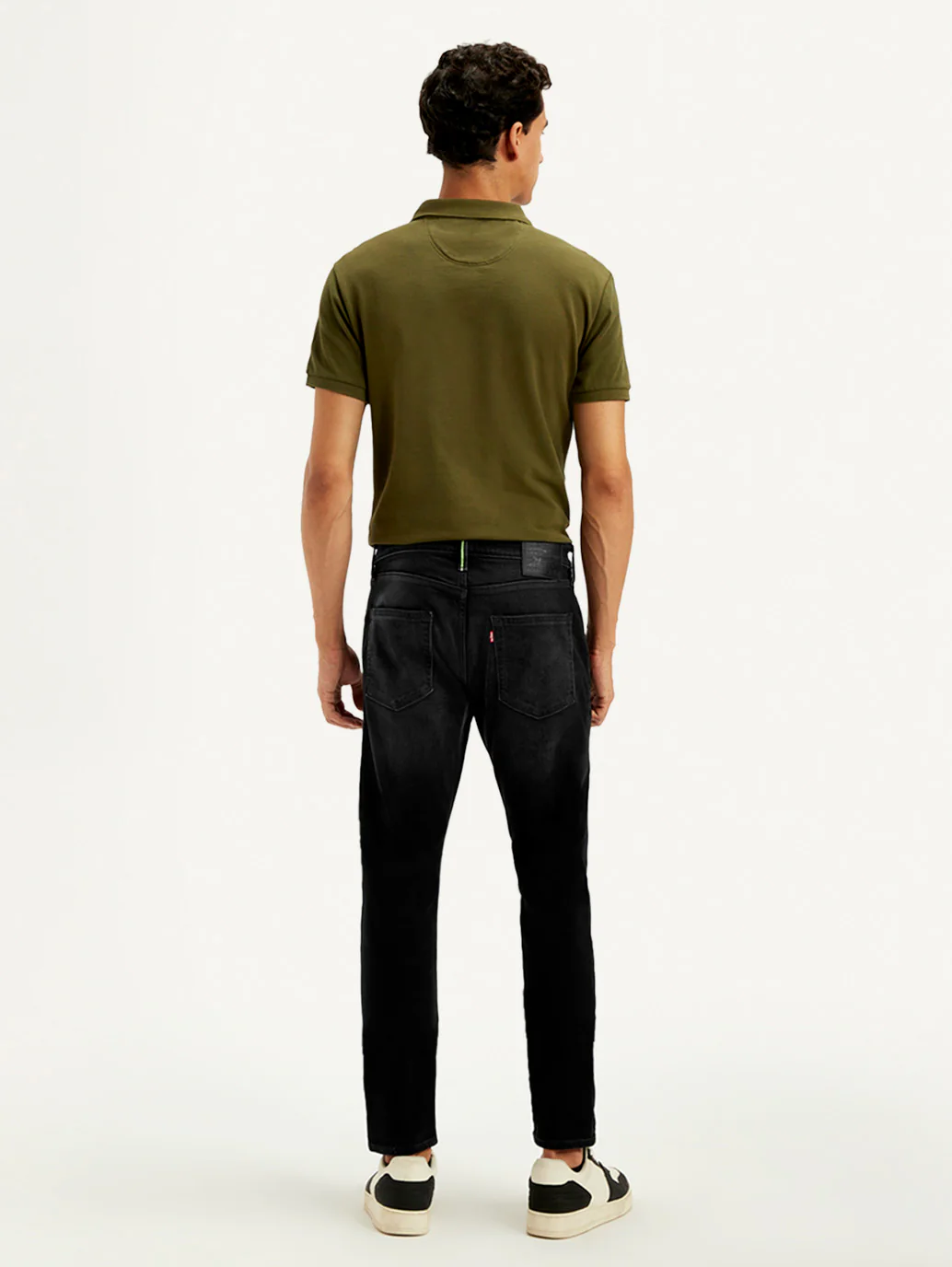 Men's 512 Grey Slim Tapered Fit Mid Rise Jeans - Image 3