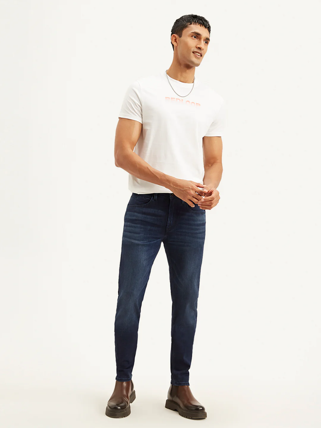 Men's Redloop 512 Slim Tapered Fit Mid Rise Jeans