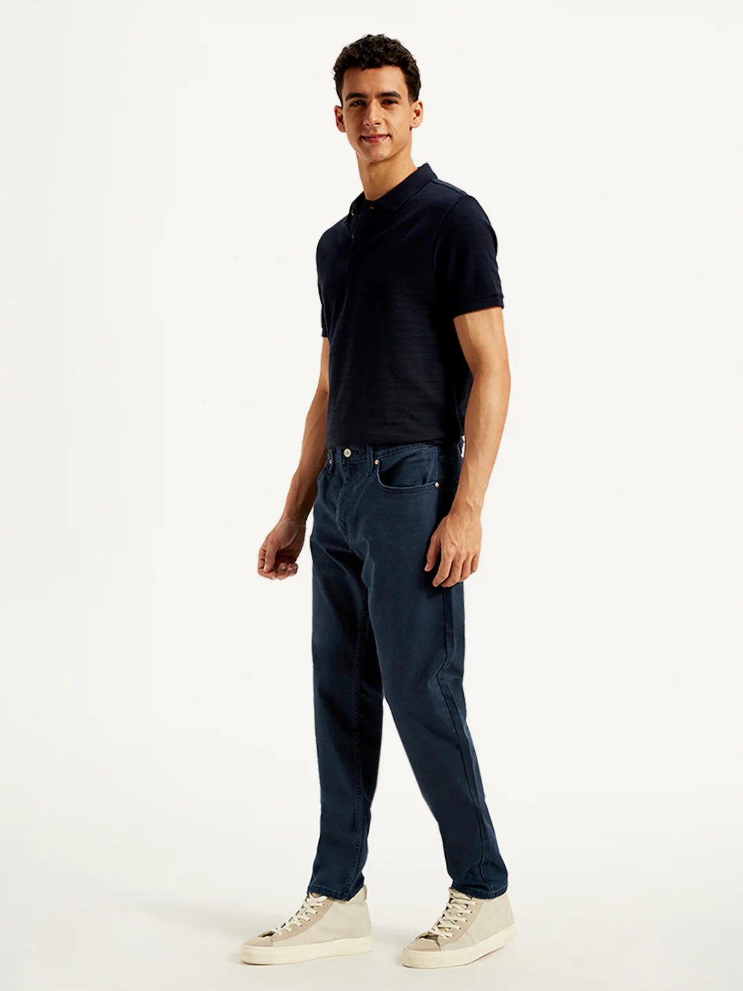 Men's 512 Blue Slim Tapered Fit Mid Rise Jeans - Image 2