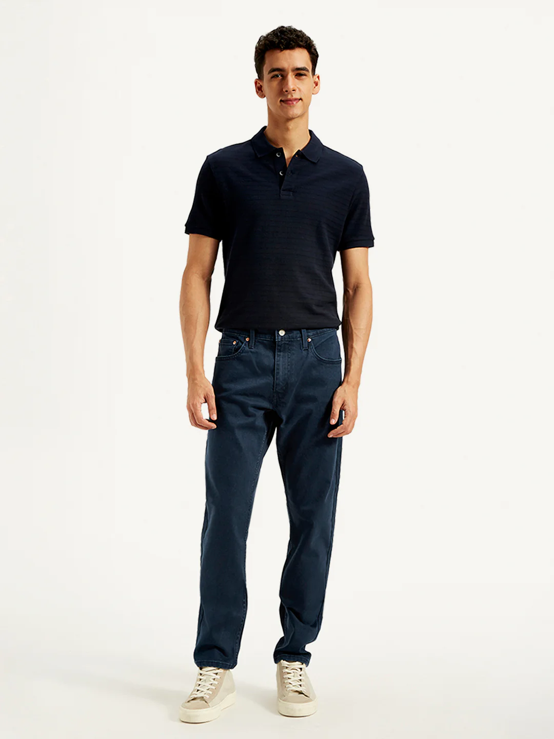 Men's 512 Blue Slim Tapered Fit Mid Rise Jeans - Image 5