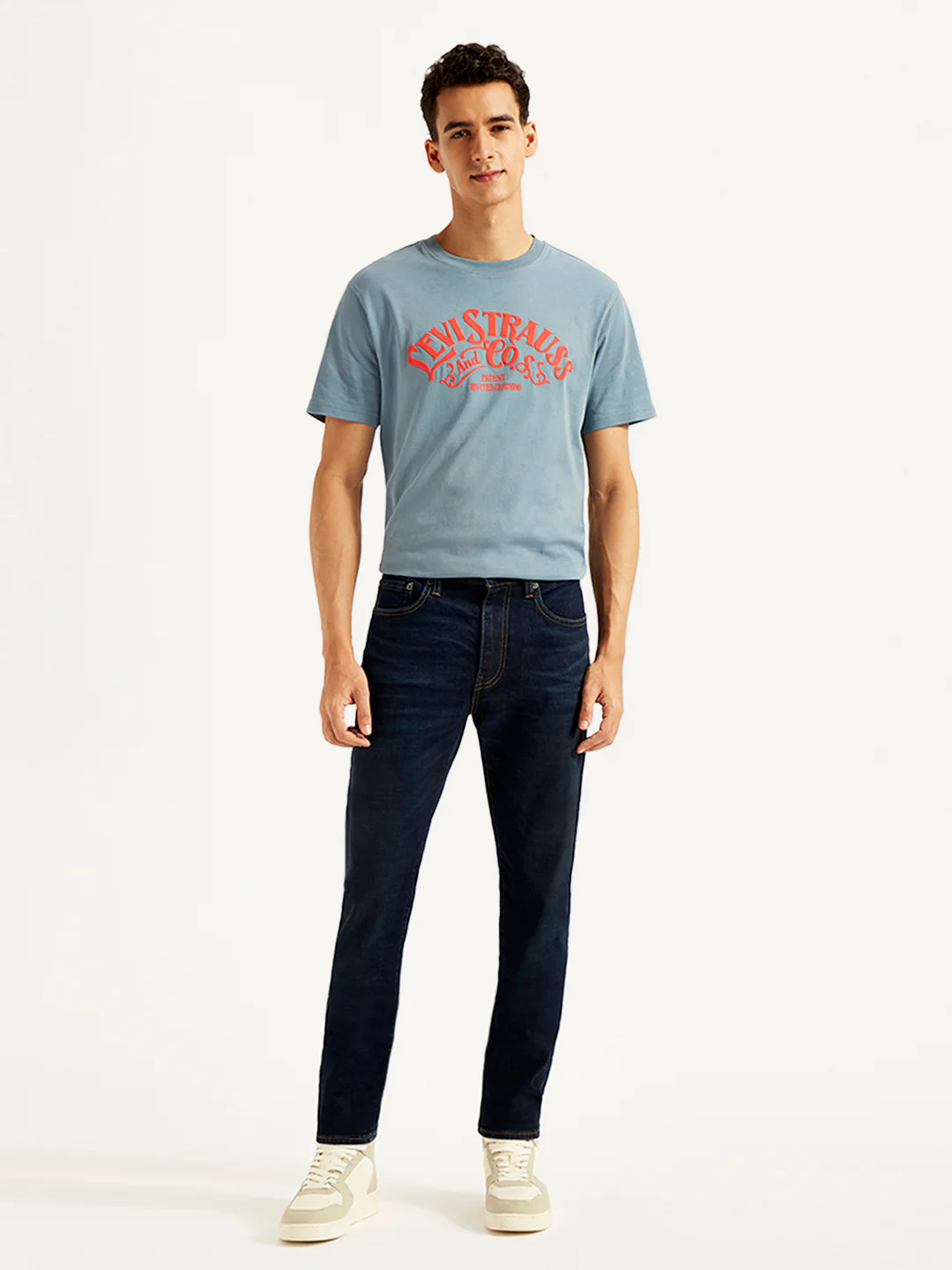 Men's 512 Blue Slim Tapered Fit Mid Rise Jeans - Image 2