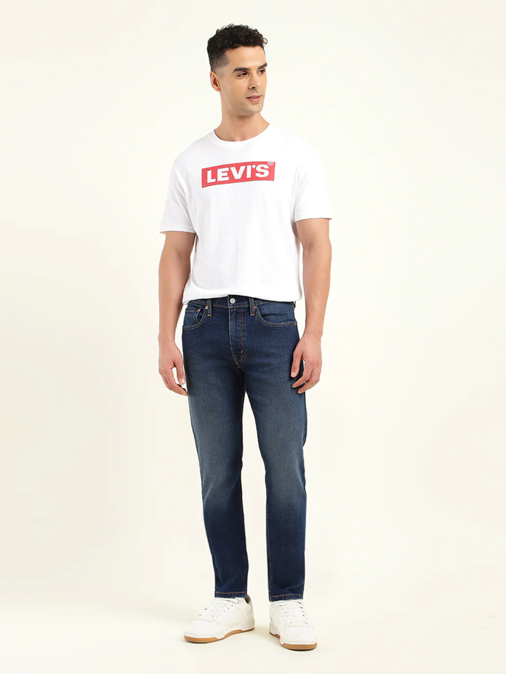 Men's 512 Indigo Slim Tapered Fit Mid Rise Jeans - Image 2