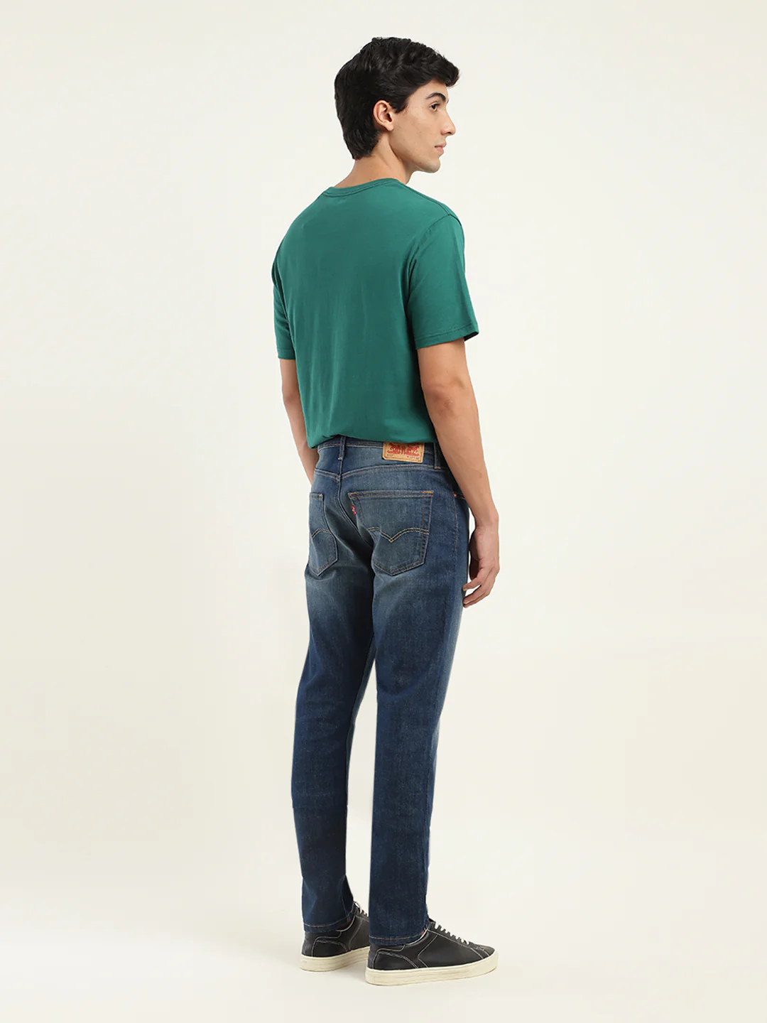 Men's 512 Blue Slim Tapered Fit Mid Rise Jeans - Image 3