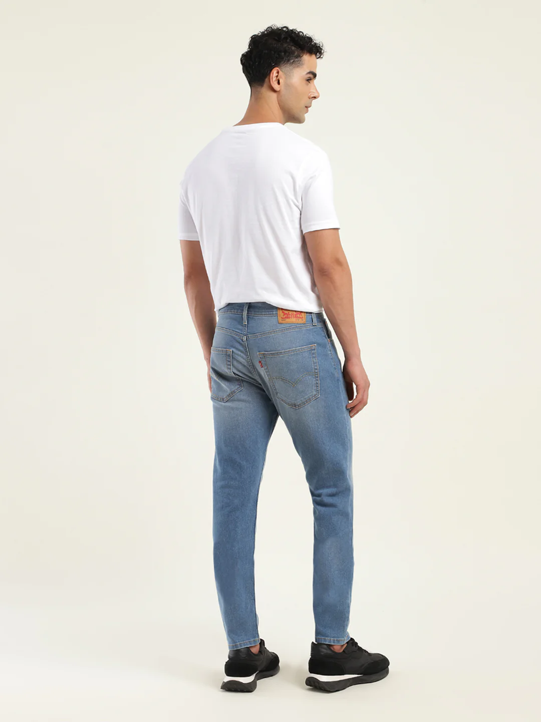 Men's 512 Blue Slim Tapered Fit Mid Rise Jeans - Image 2