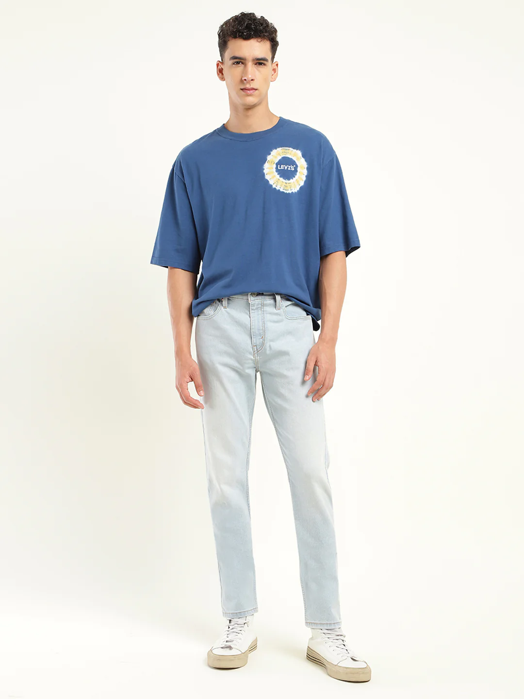 Men's 512 Blue Slim Tapered Fit Mid Rise Jeans - Image 2