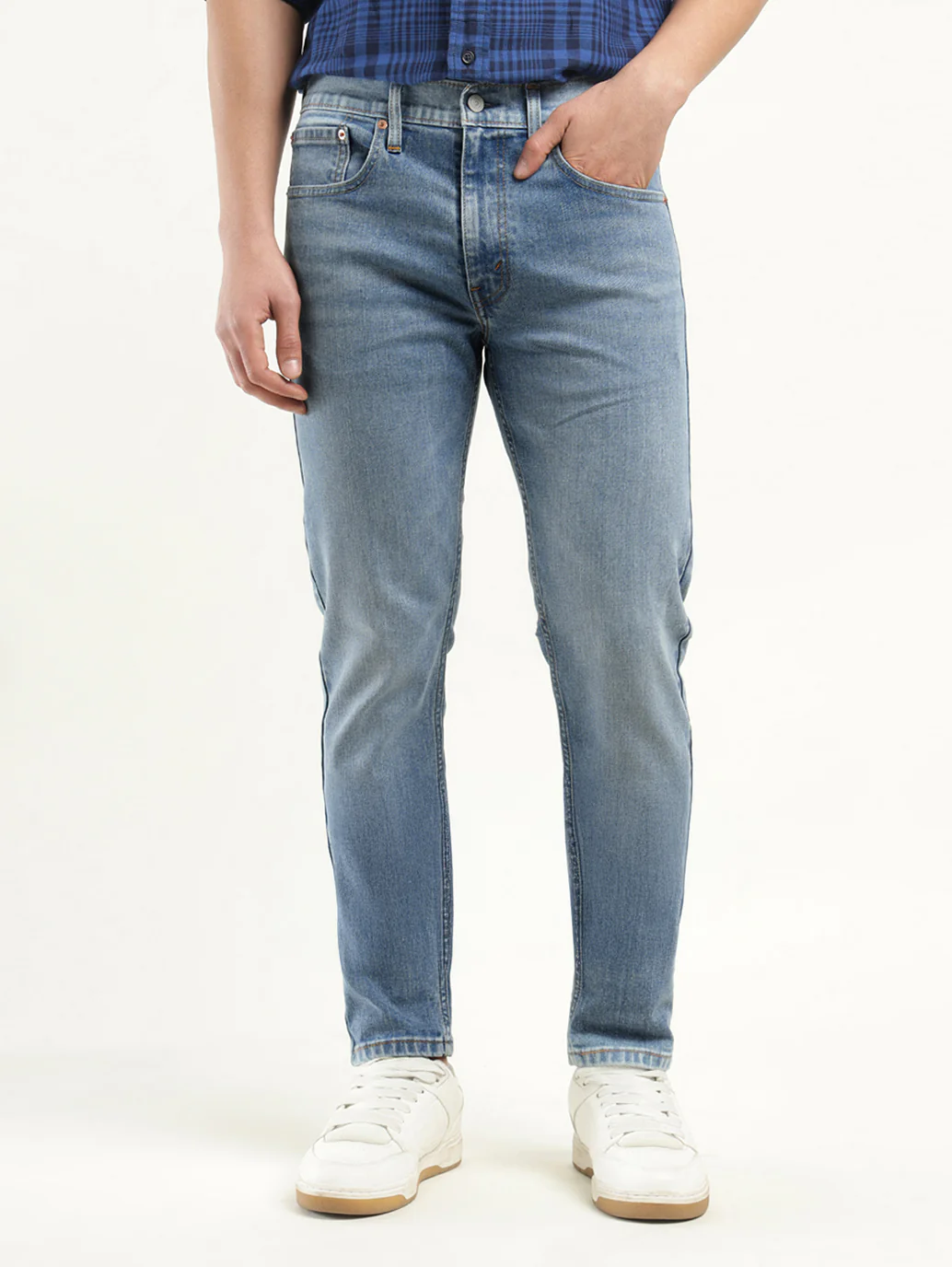 Men's 512 Indigo Slim Tapered Fit Mid Rise Jeans - Image 5