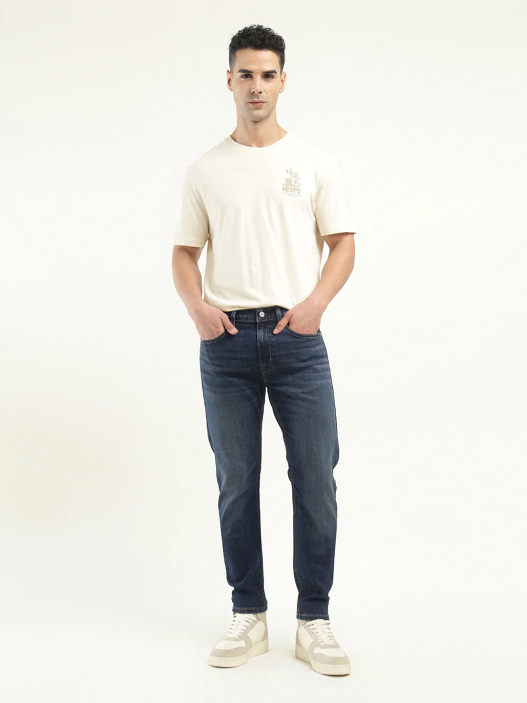 Men's 512 Indigo Slim Tapered Fit Mid Rise Jeans - Image 2