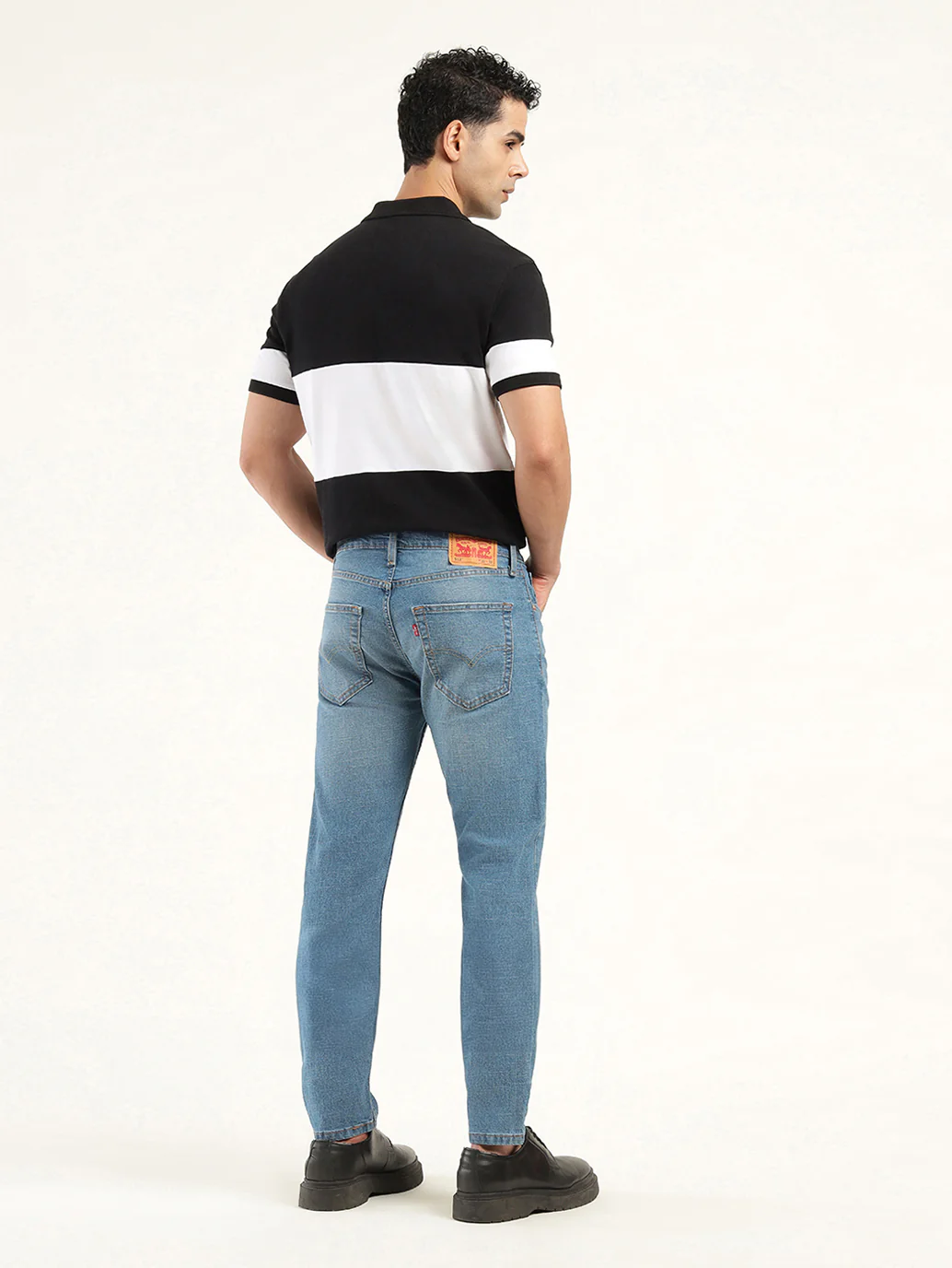 Men's 512 Indigo Slim Tapered Fit Mid Rise Jeans - Image 3